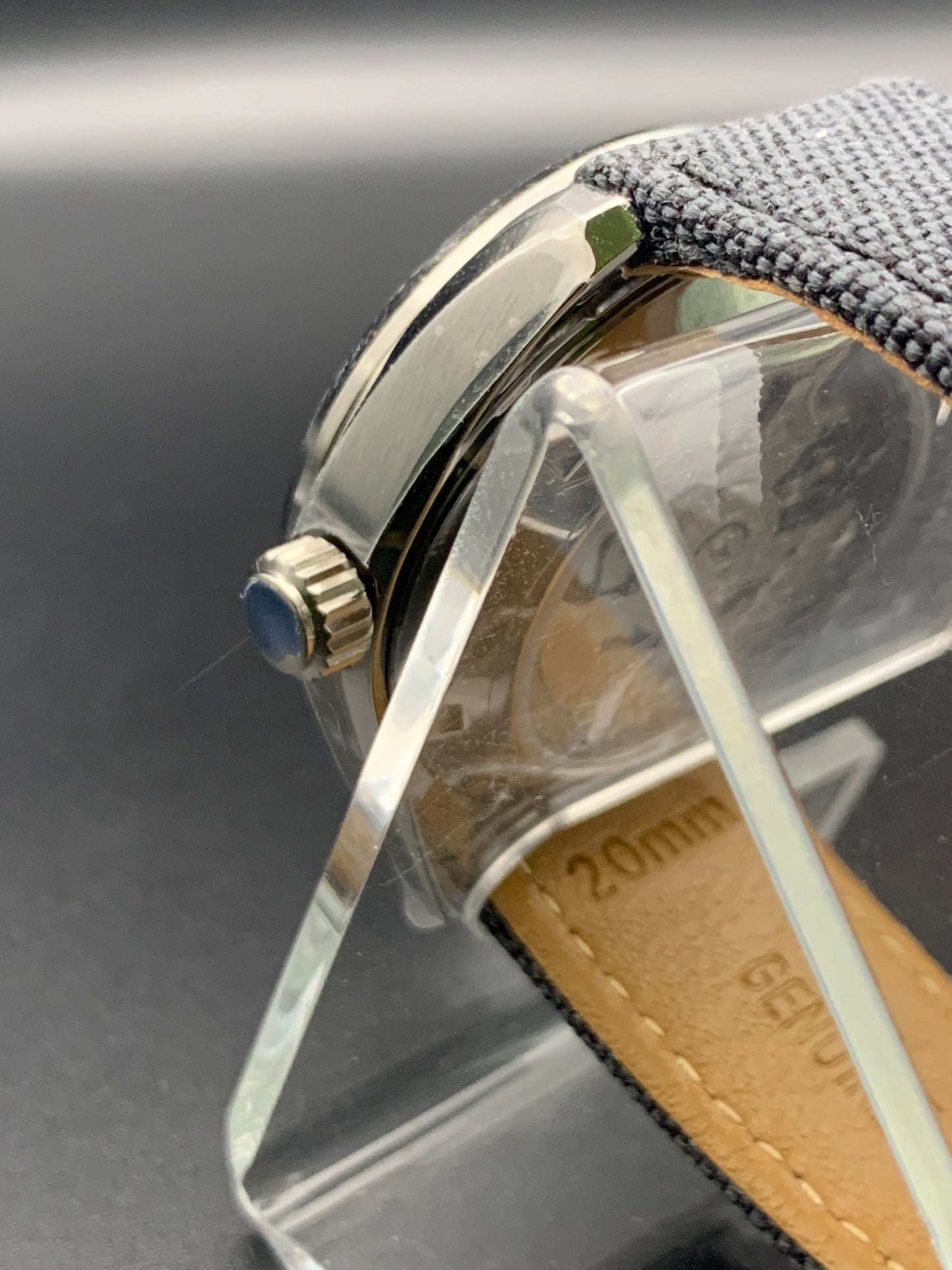 Cloud dial sport watch. Seiko NH35. Sapphire crystal.