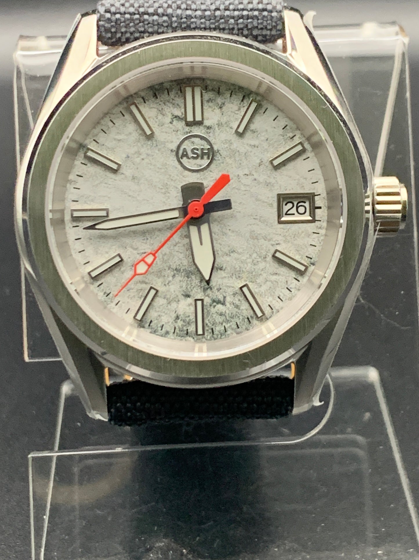 Cloud dial sport watch. Seiko NH35. Sapphire crystal.