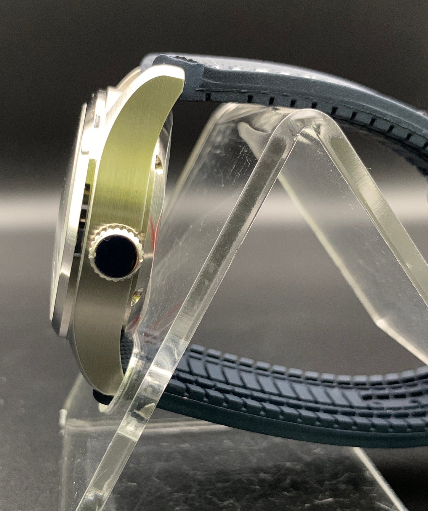 Powder Blue, White, and Black 36mm Sport Watch.