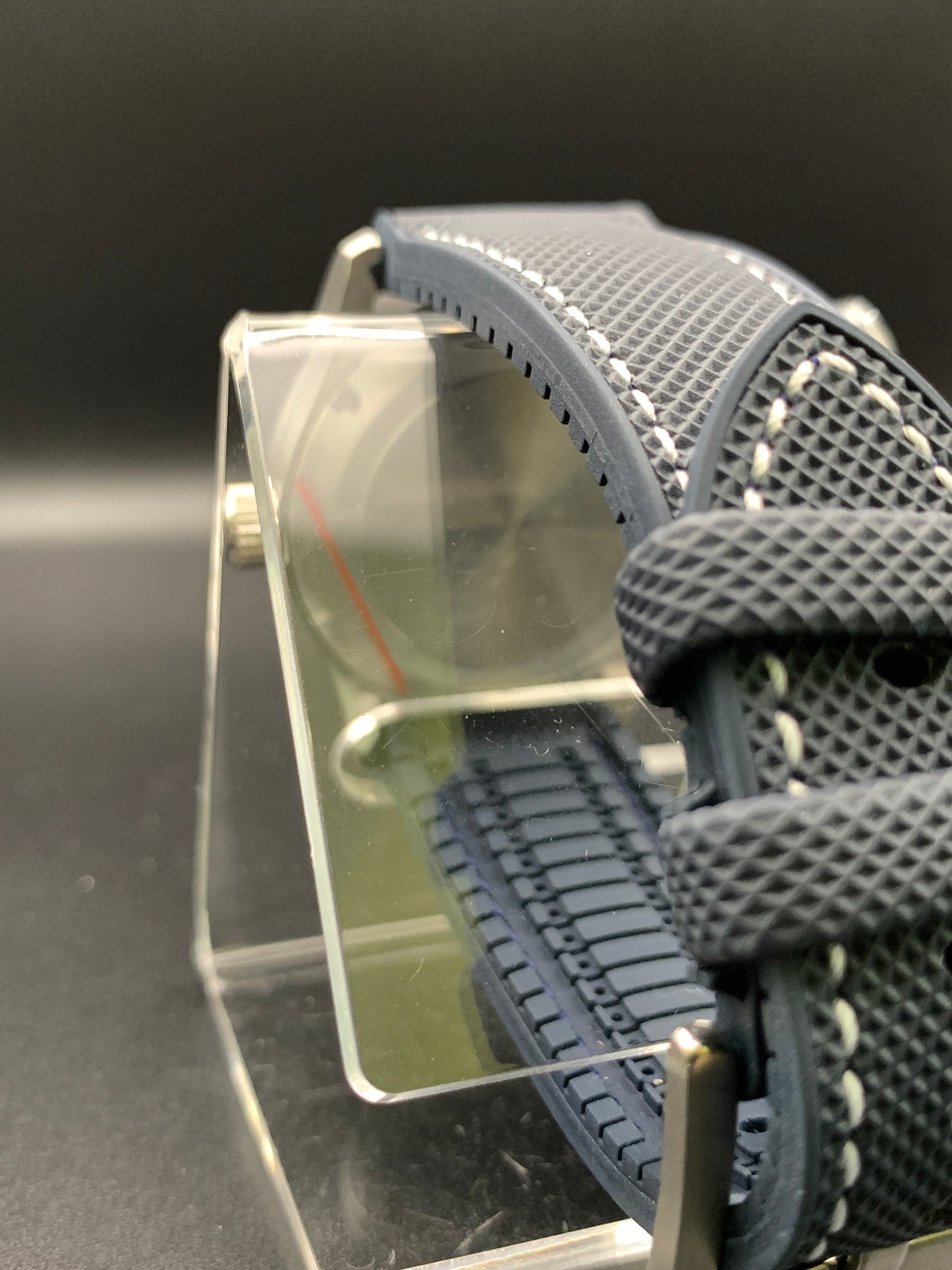 Powder Blue, White, and Black 36mm Sport Watch.