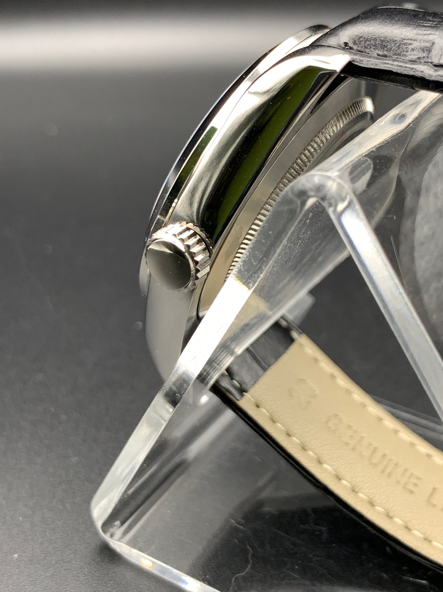 Blue Sand Dune Dress Watch. 39mm. Sapphire crystal. Seiko NH38.