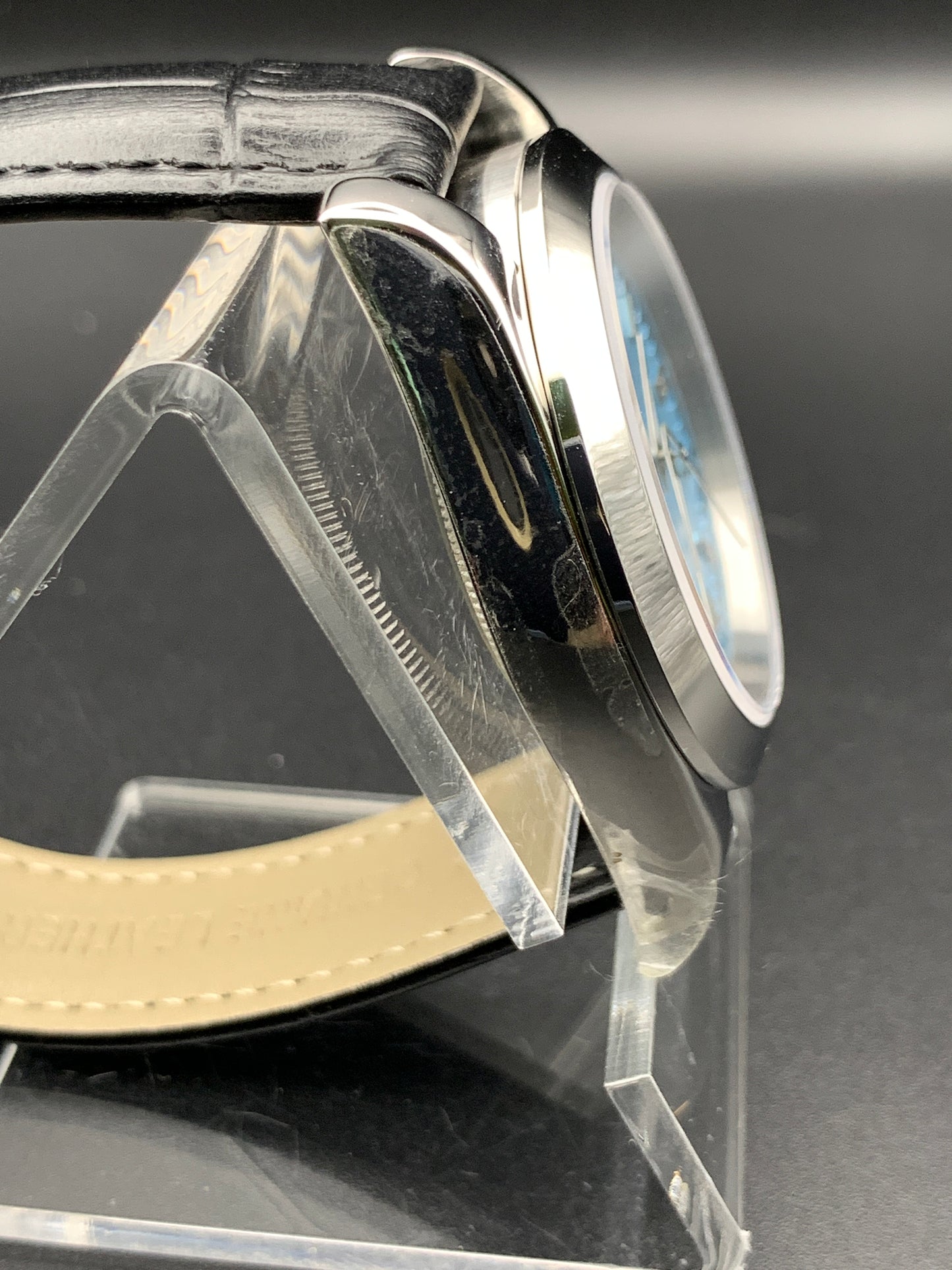 Blue Sand Dune Dress Watch. 39mm. Sapphire crystal. Seiko NH38.