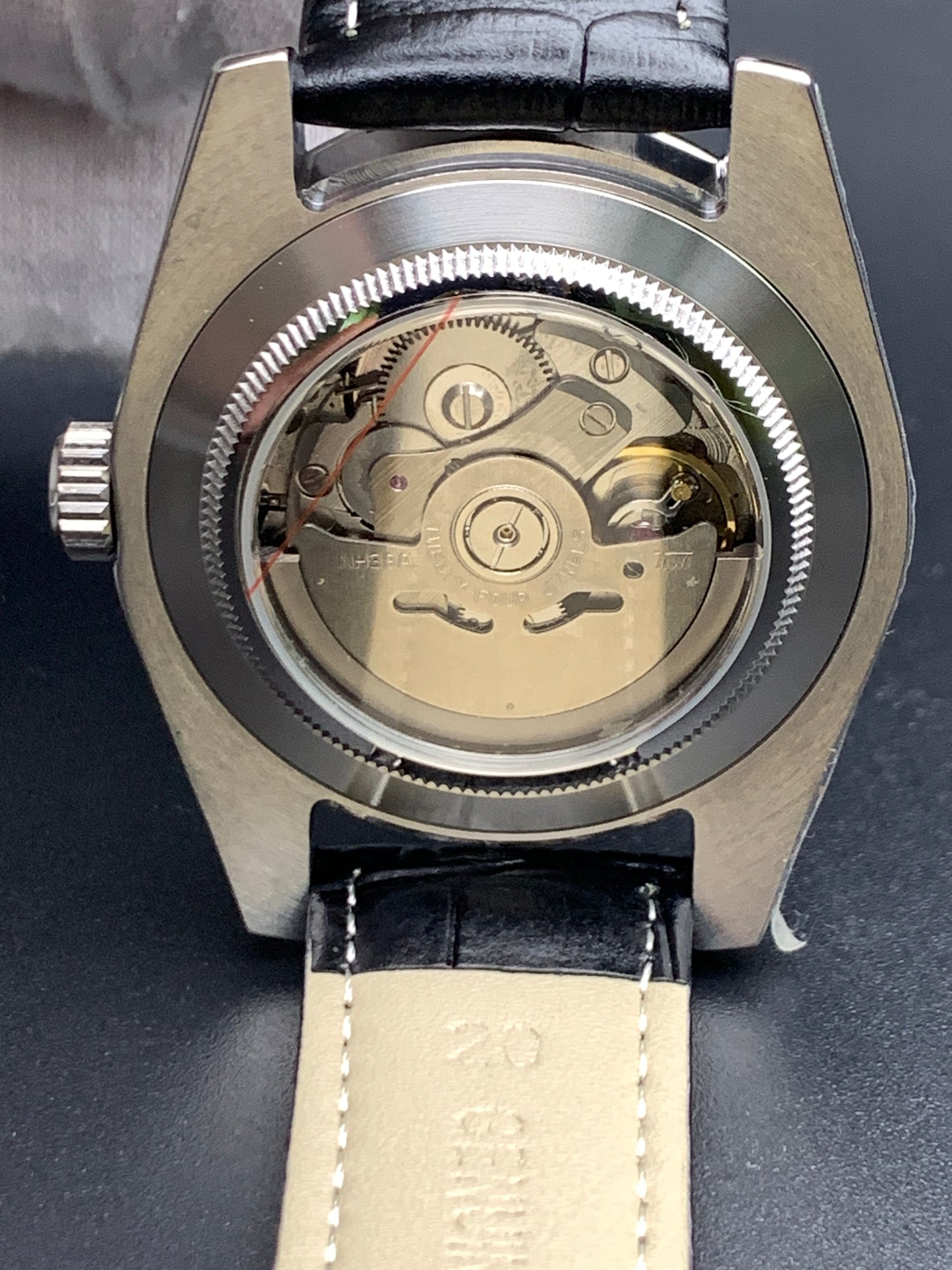 Blue Sand Dune Dress Watch. 39mm. Sapphire crystal. Seiko NH38.