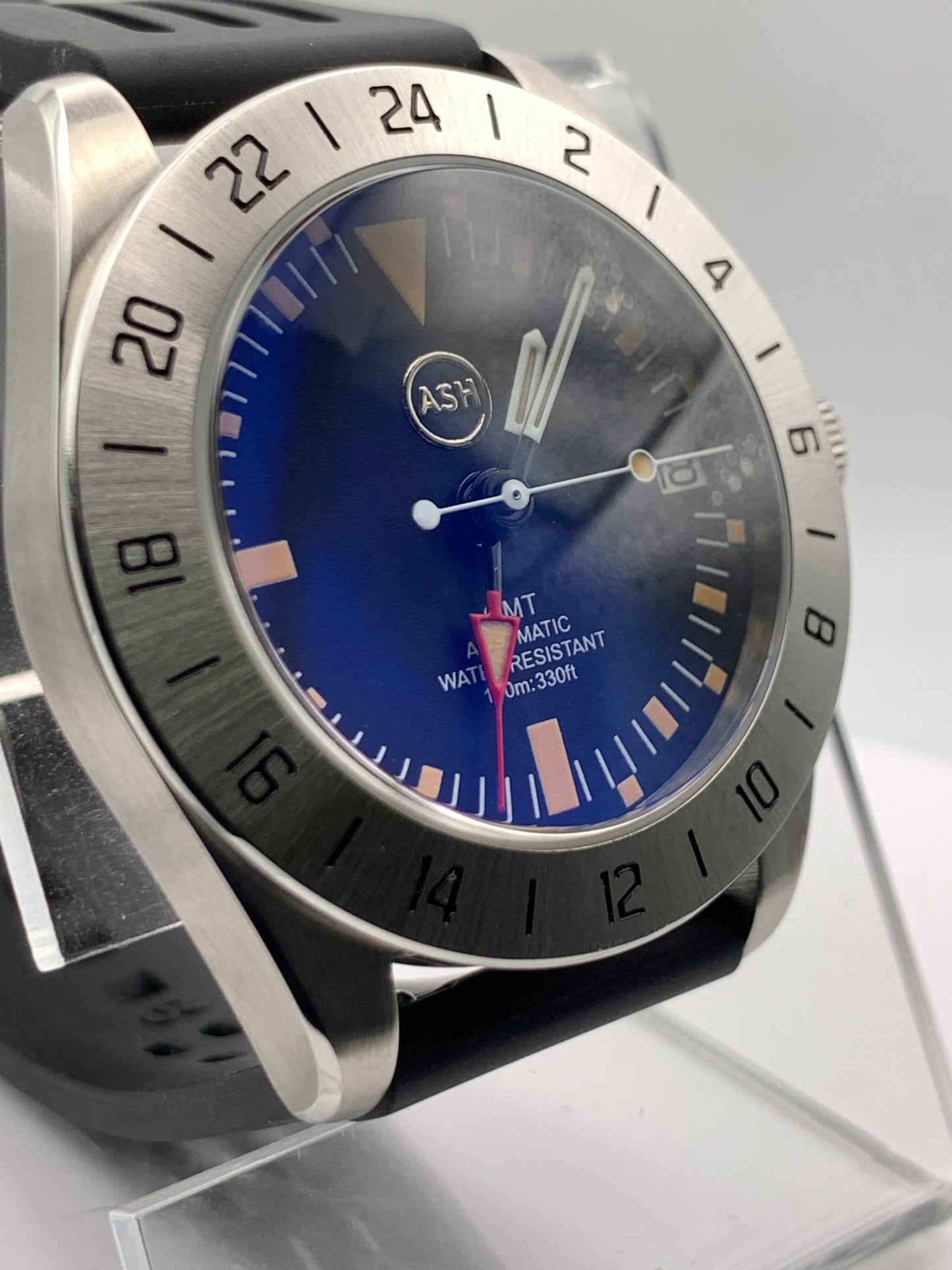 Vibe 1655 version 1.1 - 40mm Stainless steel GMT case. Sapphire crystal. NH34 movement.