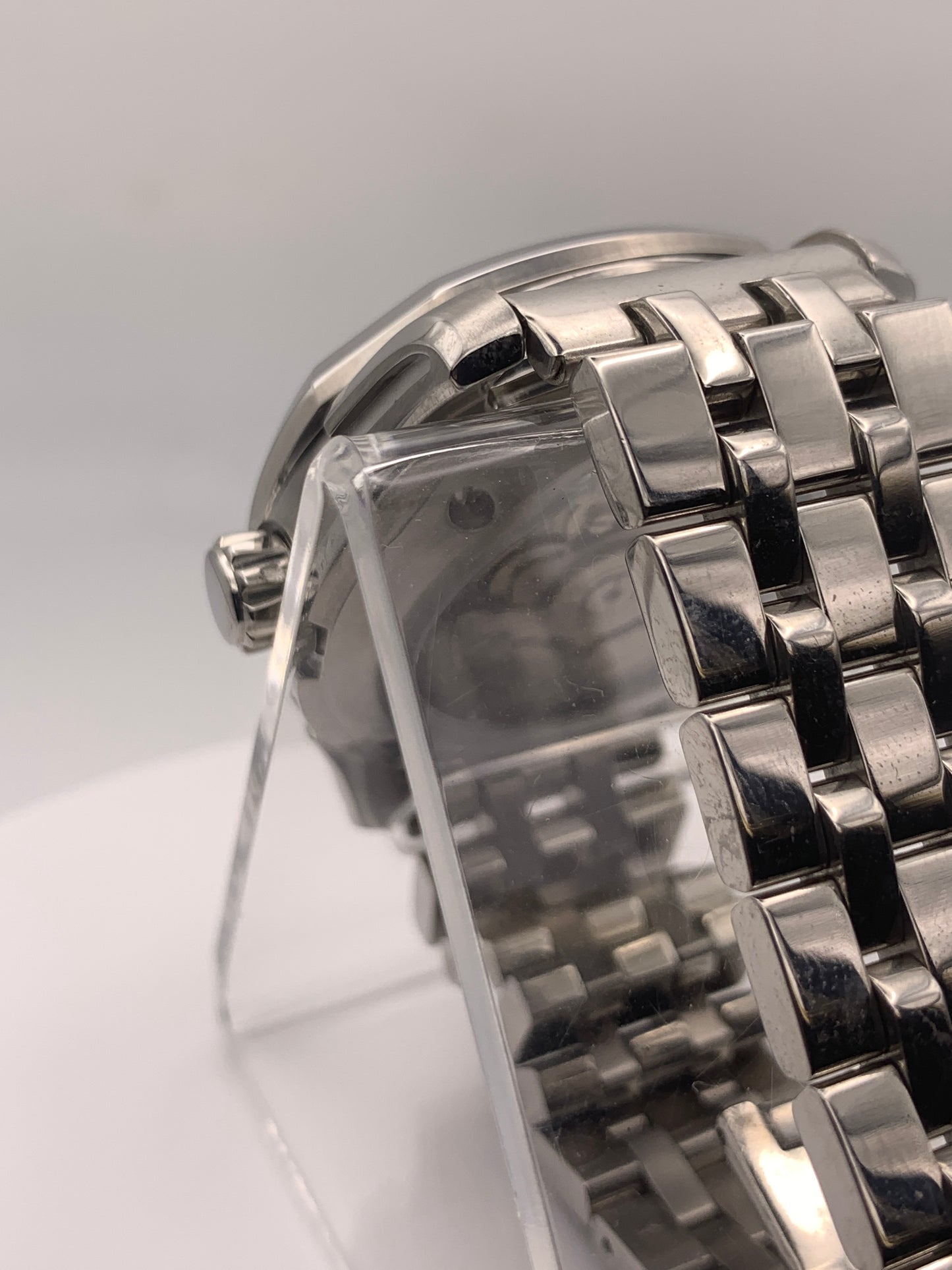 Spectrum. Mosaic mother of pearl dial. 38mm Stainless steel case. Sapphire crystal. NH35 automatic movement.