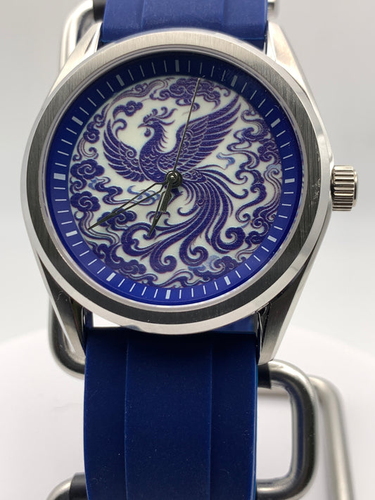 Apotheosis - 40mm stainless steel case. Sapphire crystal. Seiko NH38.