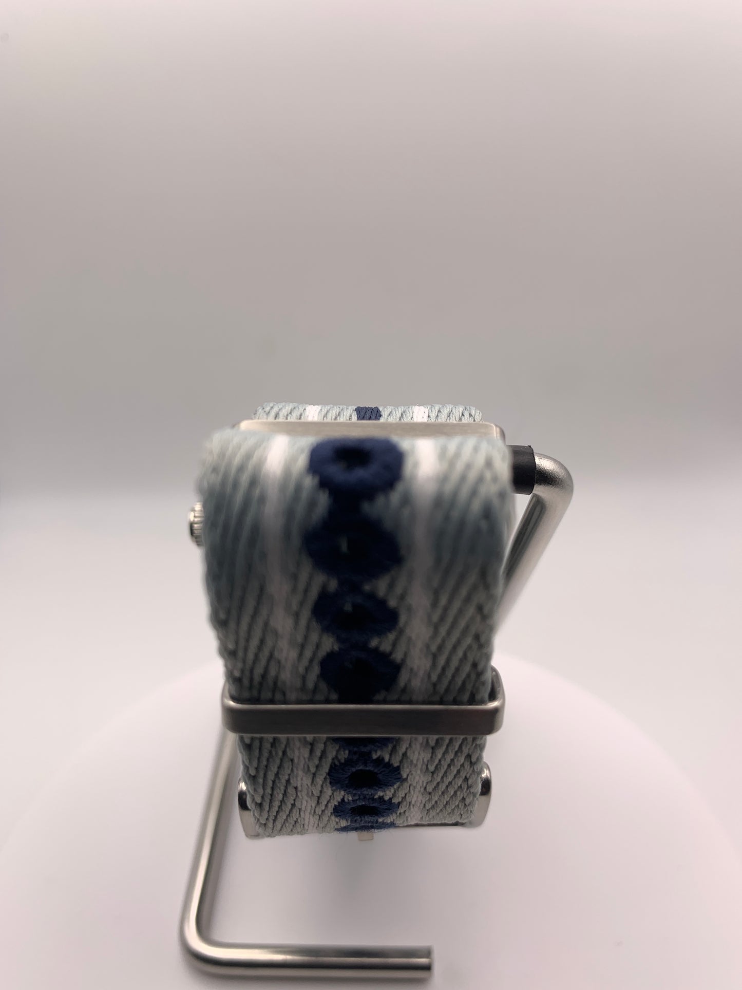 Blizzard - 40mm Stainless steel case. Sapphire crystal.  Snowflake dial and handset. Seiko NH70 skeleton automatic.