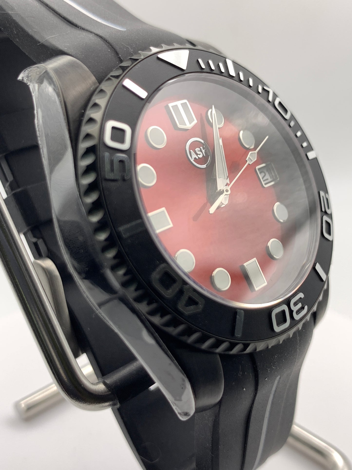 HAL 9000  - 41mm PVD stainless steel case. Sapphire crystal. Seiko NH35.