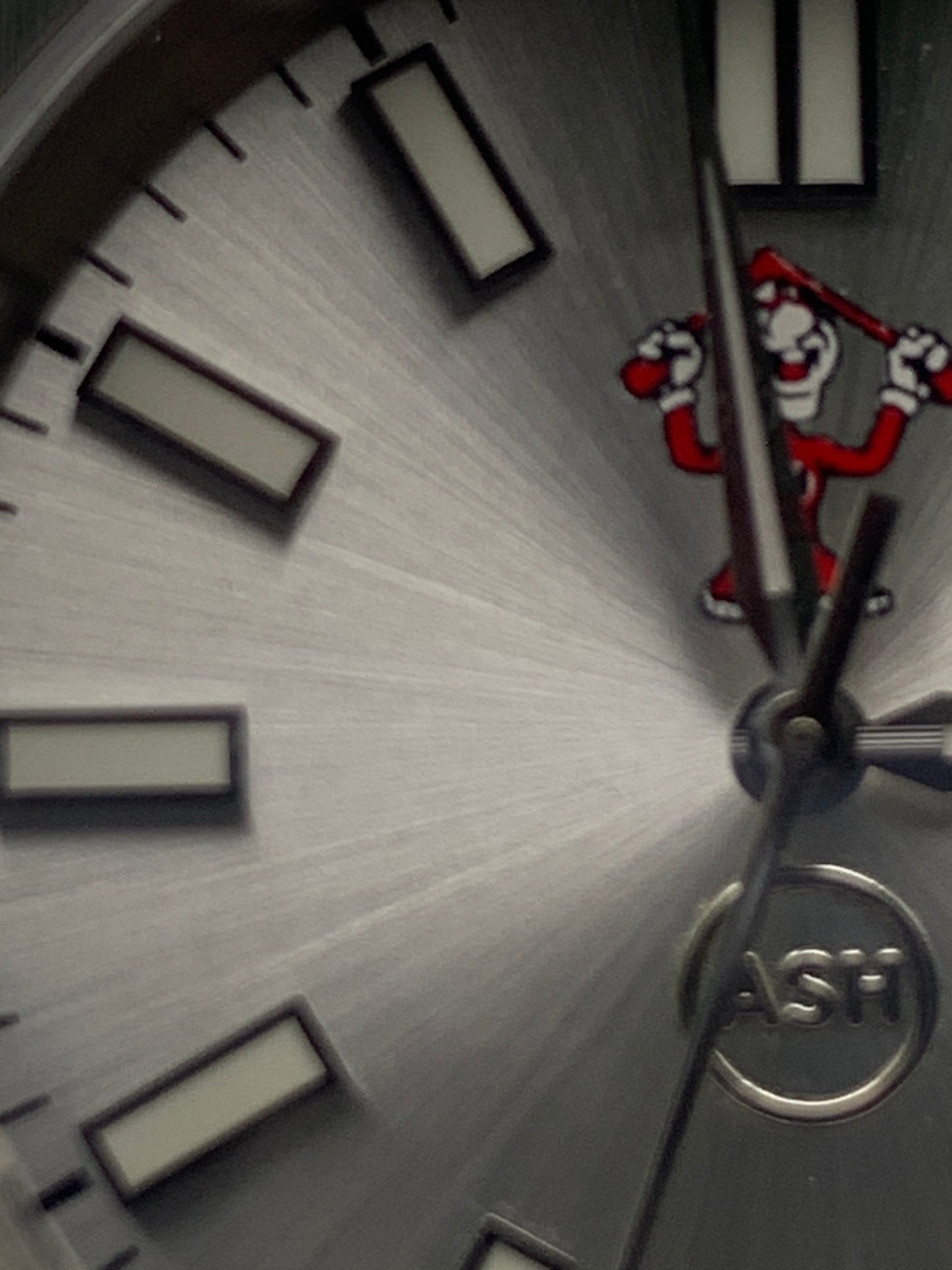 Best Avoided.  39mm Stainless steel. Sapphire crystal. Seiko NH35 with red date wheel. Mischief.