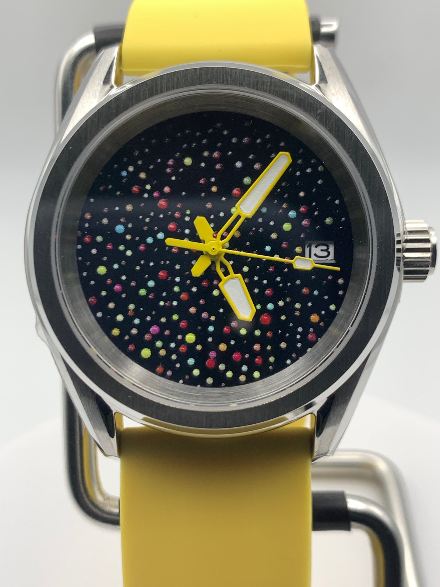 Pick a Mix. 38mm stainless steel. Sapphire crystal. Seiko NH35. 100m water resistance.