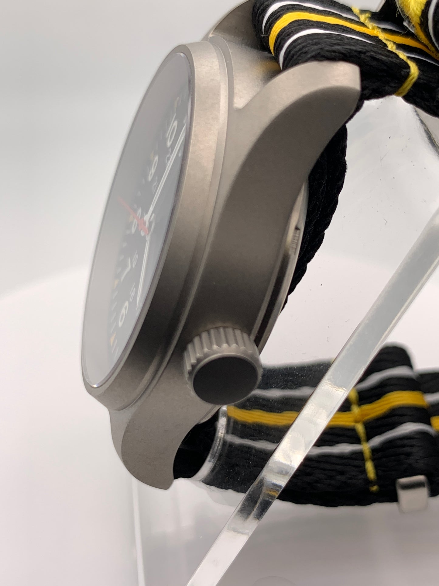 Titanium Field Watch. 39mm. Miyota 2039 Quartz.