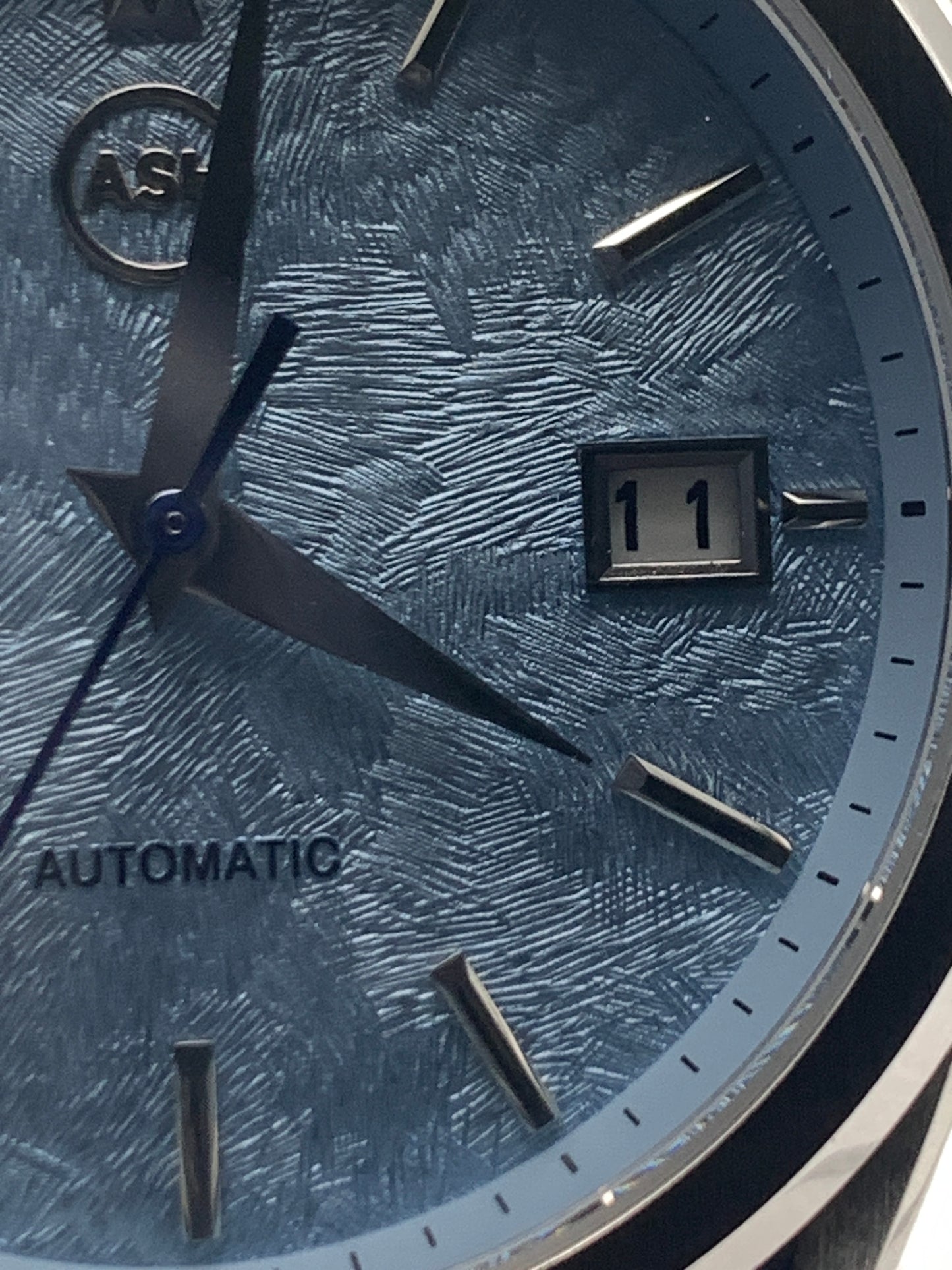 Icefall. 38mm Stainless steel. Sapphire crystal.  Seiko NH35.