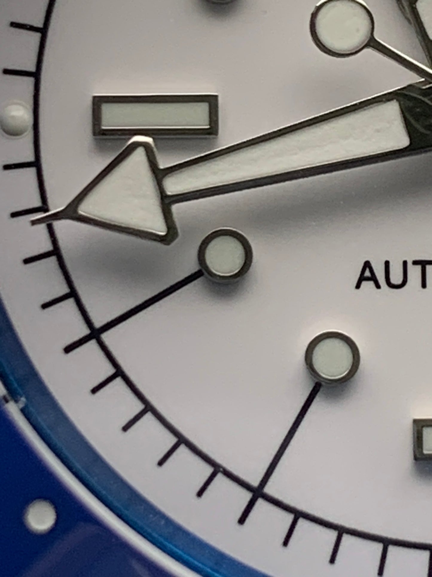 Europa - 41mm Blue anodized stainless steel case. Sapphire crystal. Seiko NH38.