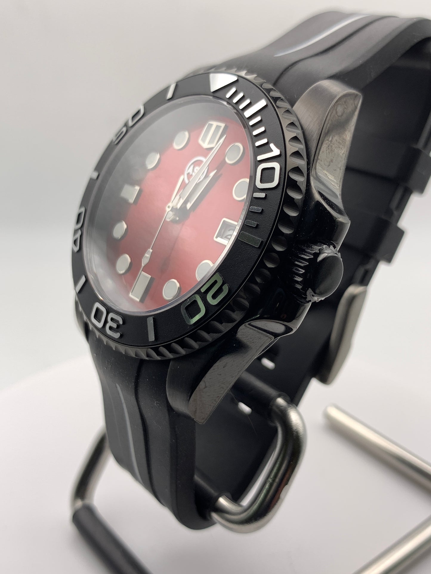HAL 9000  - 41mm PVD stainless steel case. Sapphire crystal. Seiko NH35.