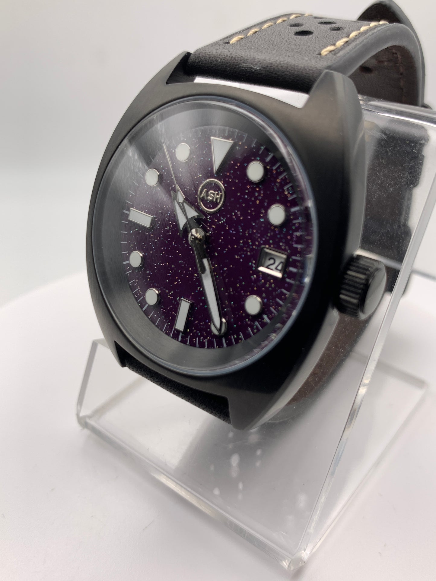 Kiss The Sky. 39mm PVD Stainless Steel.  Domed sapphire. Seiko NH35