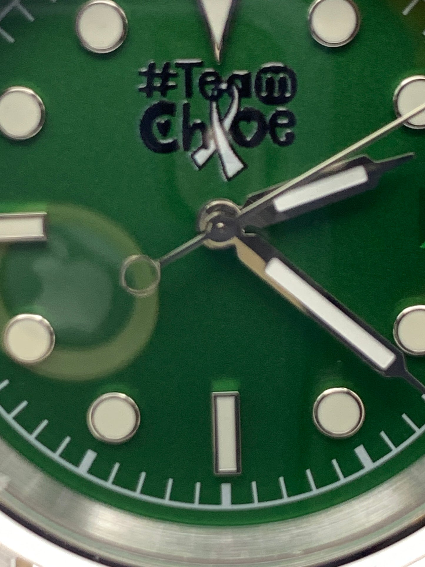 #TeamChloe - Three. 36mm Stainless steel. Sapphire crystal. Seiko NH35.