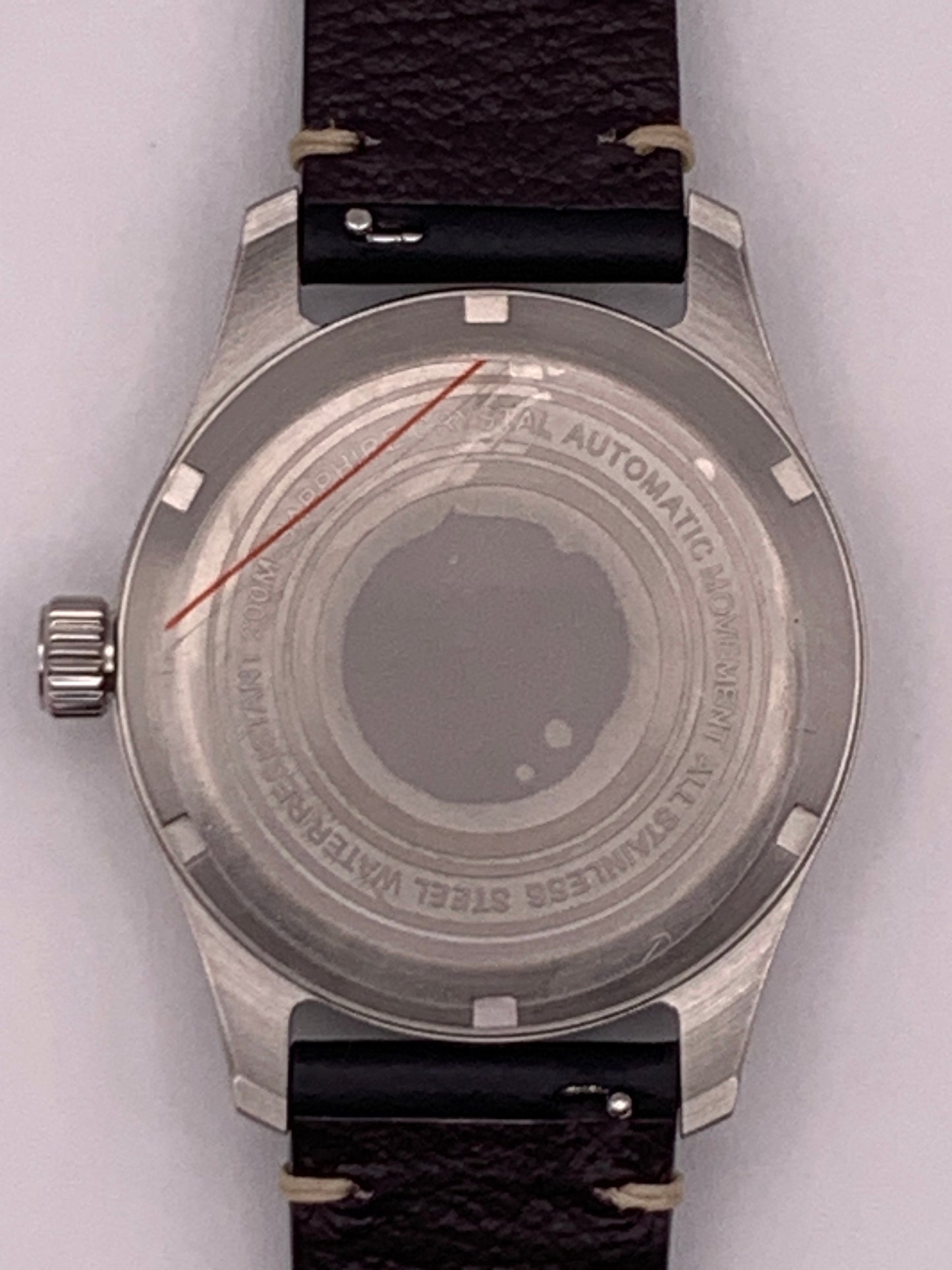 Locomotive Breath. 39mm stainless steel case.  Sapphire crystal. Seiko NH38.