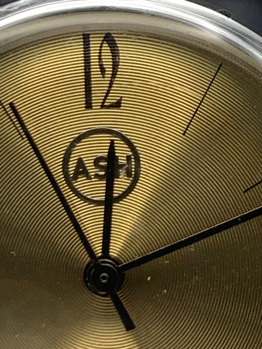 Candle. 39mm vintage case and dial. Acrylic dome crystal. Seiko VH31. Vintage Speidel bracelet.