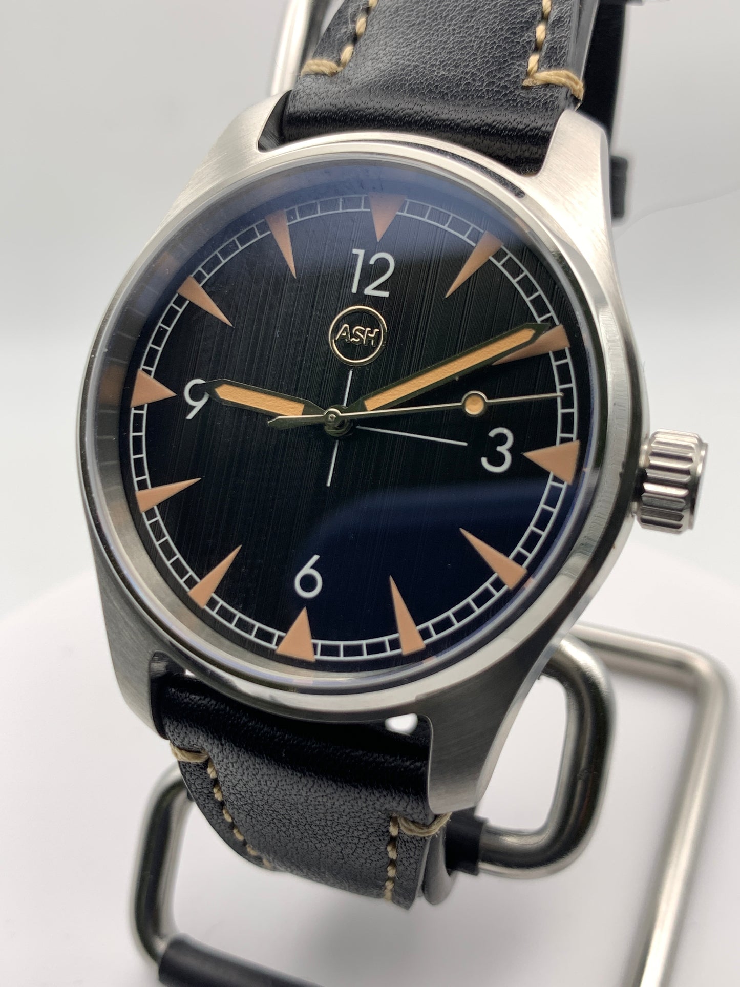 Locomotive Breath 1.1 - 39mm stainless steel case.  Sapphire crystal. Seiko NH38.