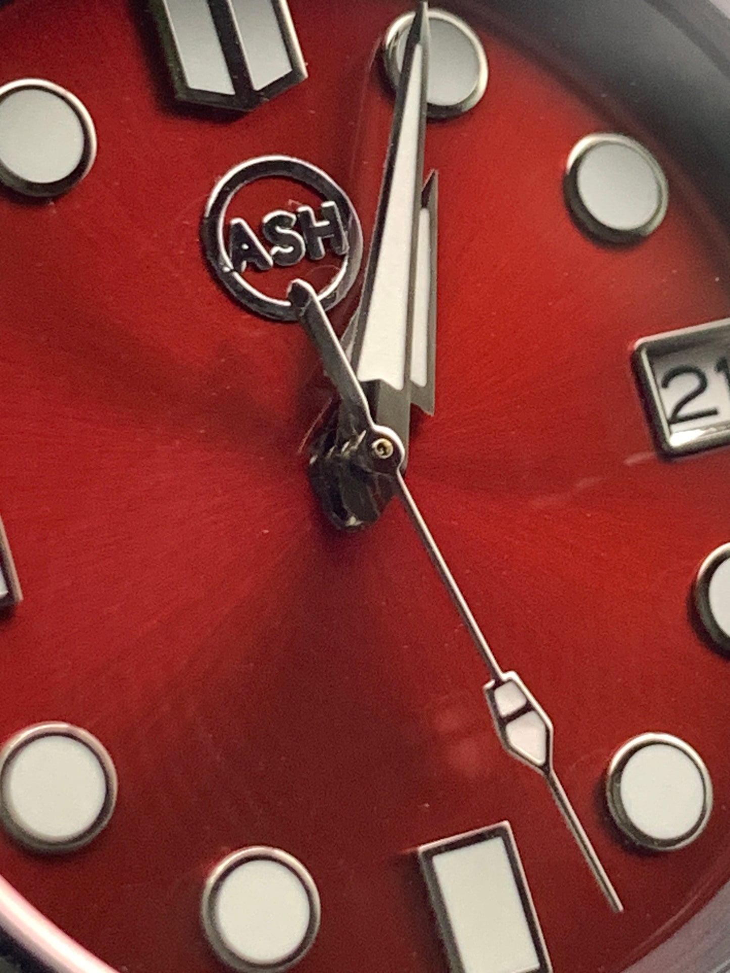 HAL 9000  - 41mm PVD stainless steel case. Sapphire crystal. Seiko NH35.