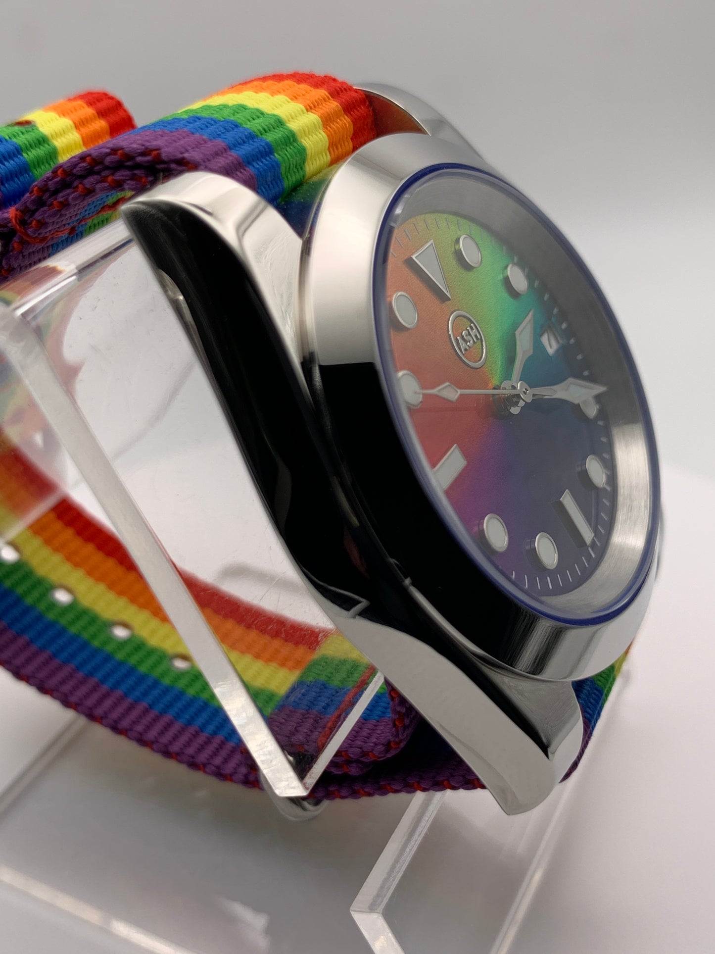 Lite Brite.  39mm Stainless steel. Sapphire crystal. Seiko NH35.