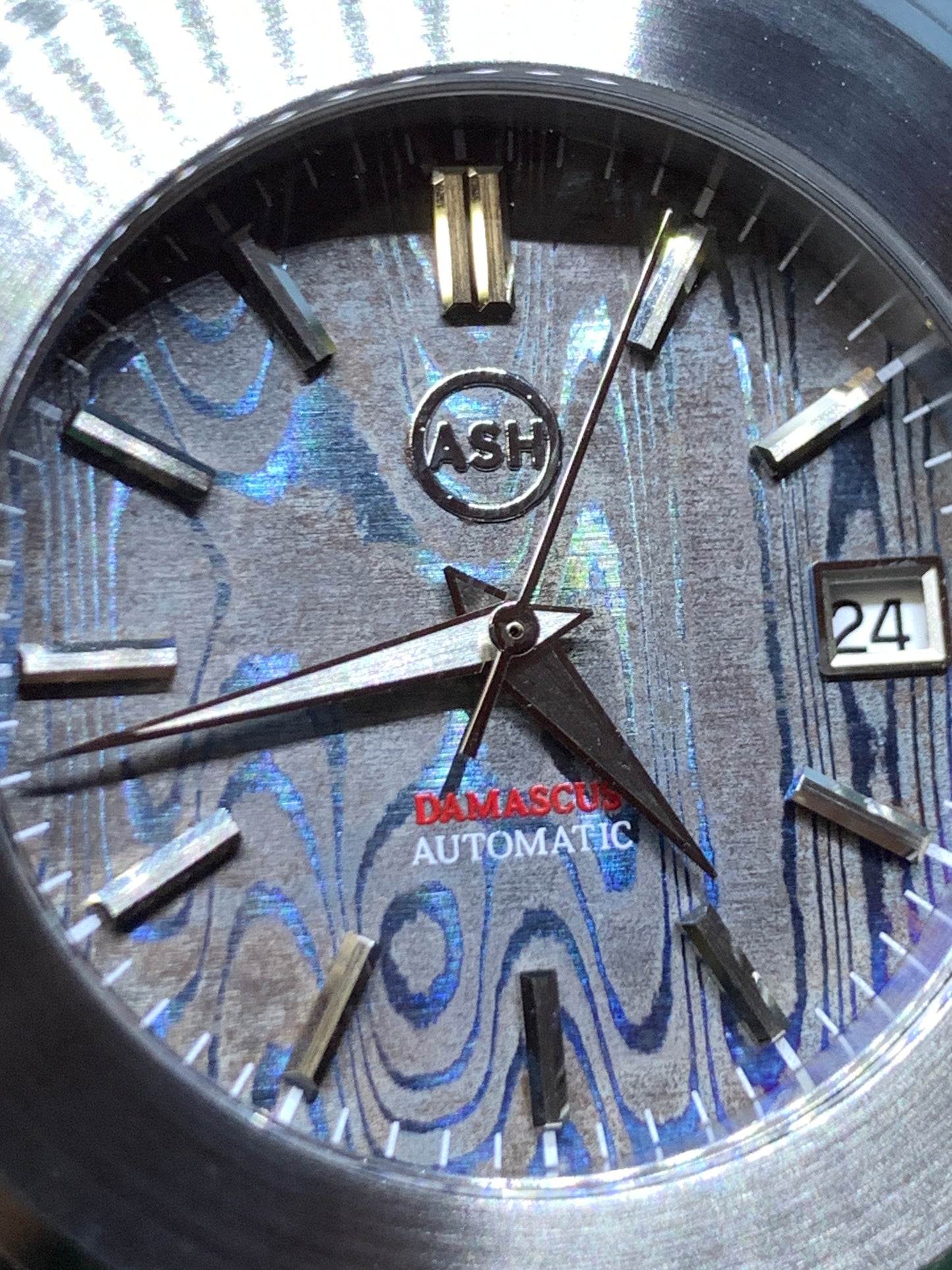 Ghost Fleet. 40mm brushed stainless steel case. Sapphire crystal. Seiko NH35.