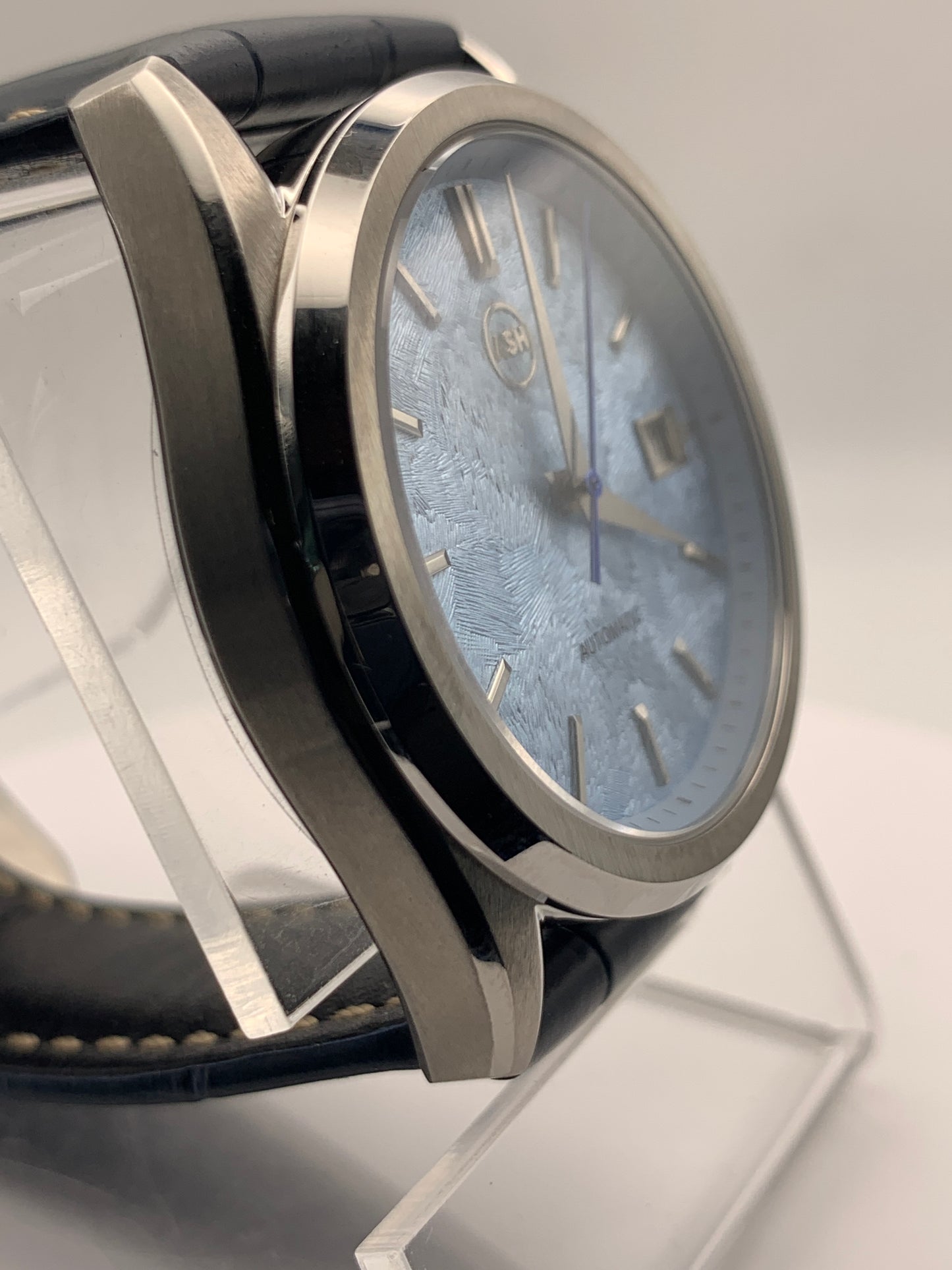 Icefall. 38mm Stainless steel. Sapphire crystal.  Seiko NH35.