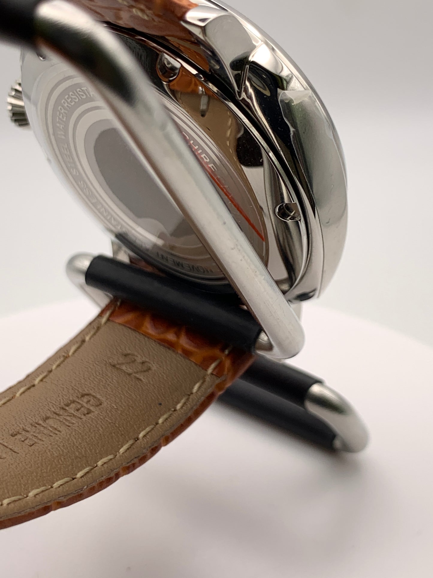 Wayfarer. 44mm stainless steel case.  Sapphire crystal. Sandwich dial. Seiko NH38.