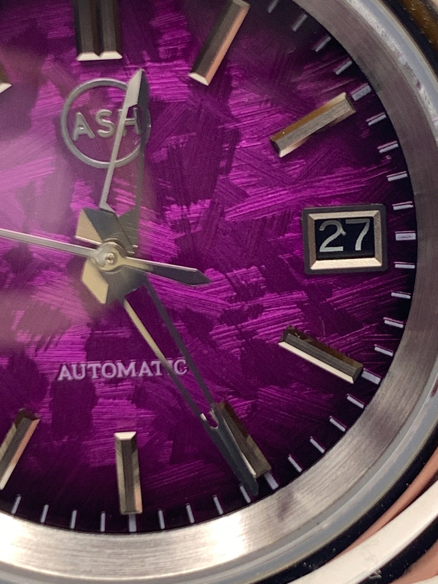 Blossom. 39mm Stainless steel. Textured dial.  Sapphire crystal. NH35 automatic movement.