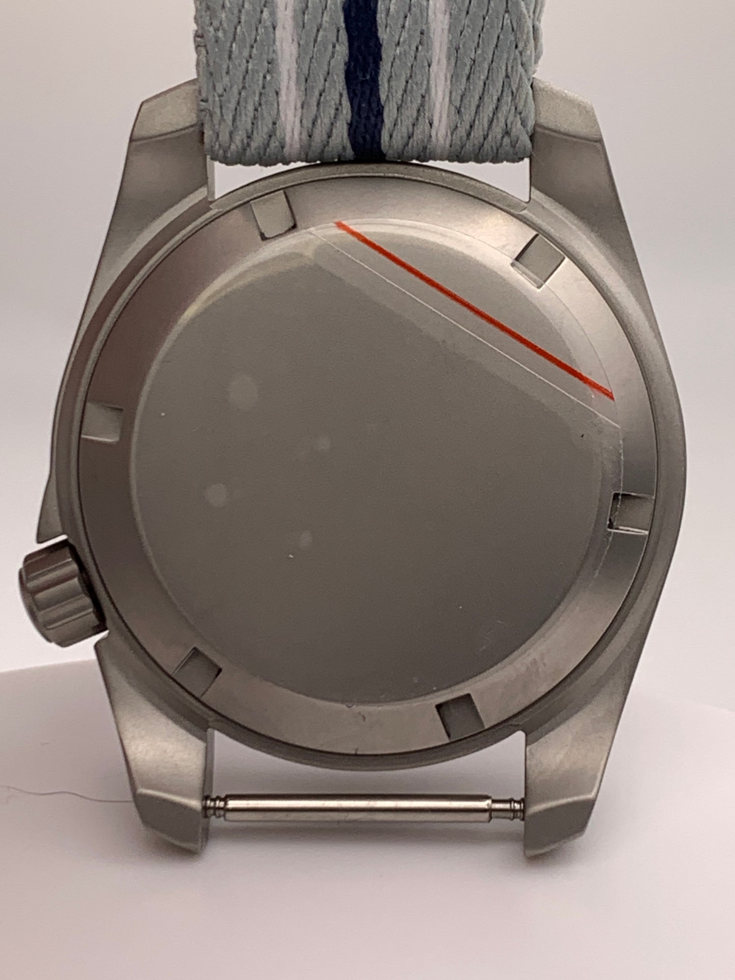 Deep Space. 38mm Bead blasted stainless steel case. Sapphire crystal. NH35 automatic movement.