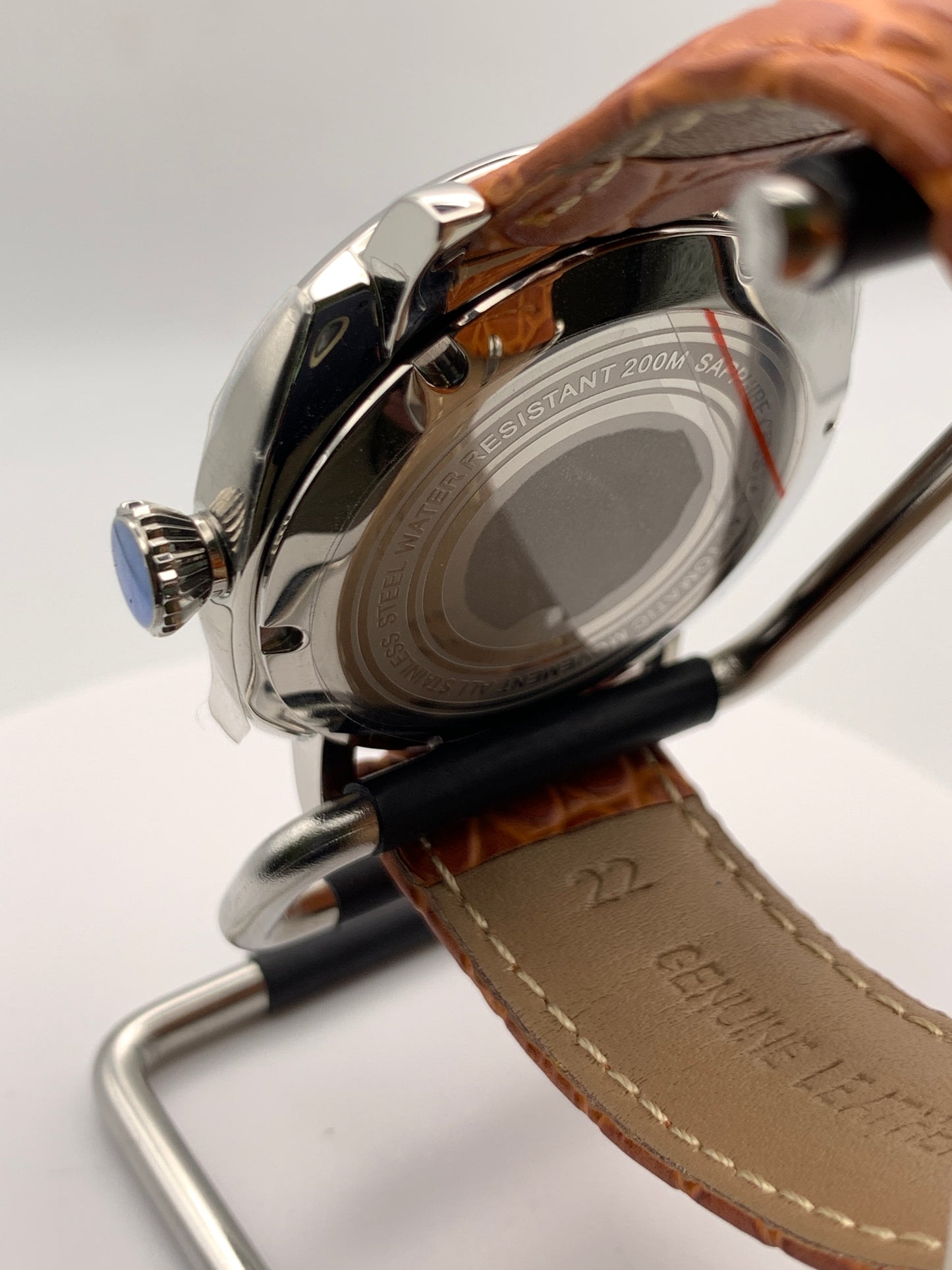 Wayfarer. 44mm stainless steel case.  Sapphire crystal. Sandwich dial. Seiko NH38.