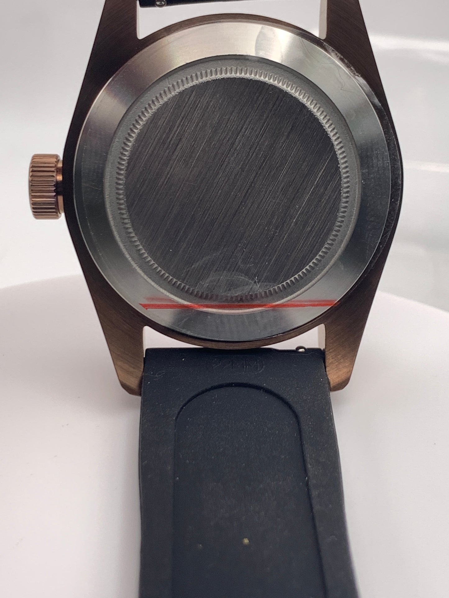 Dark Inlet. 41mm Rose gold stainless steel. Sapphire crystal. Seiko NH35.