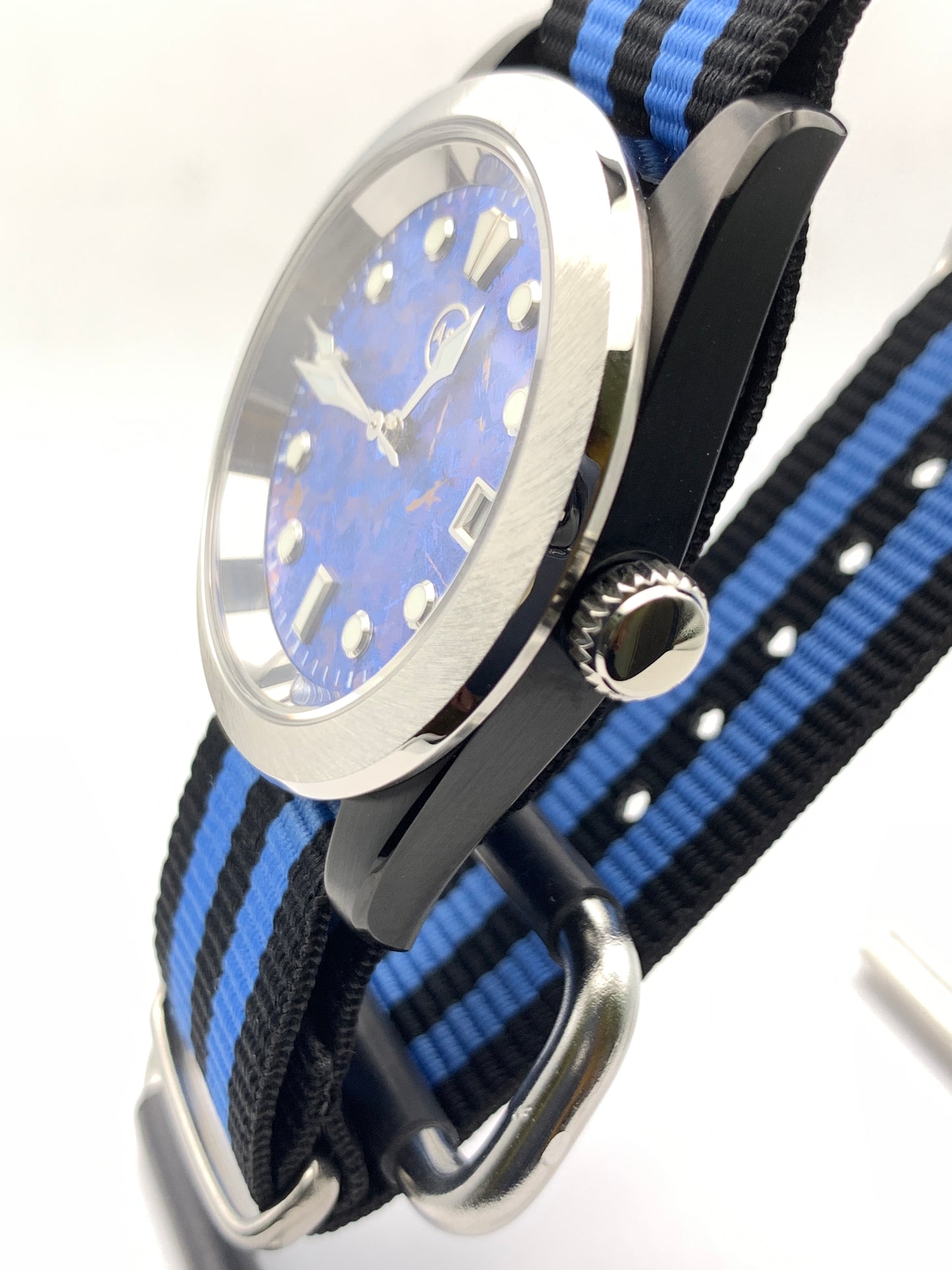 Black Hole Sun - 39mm three piece case. Sapphire crystal. Seiko NH35.