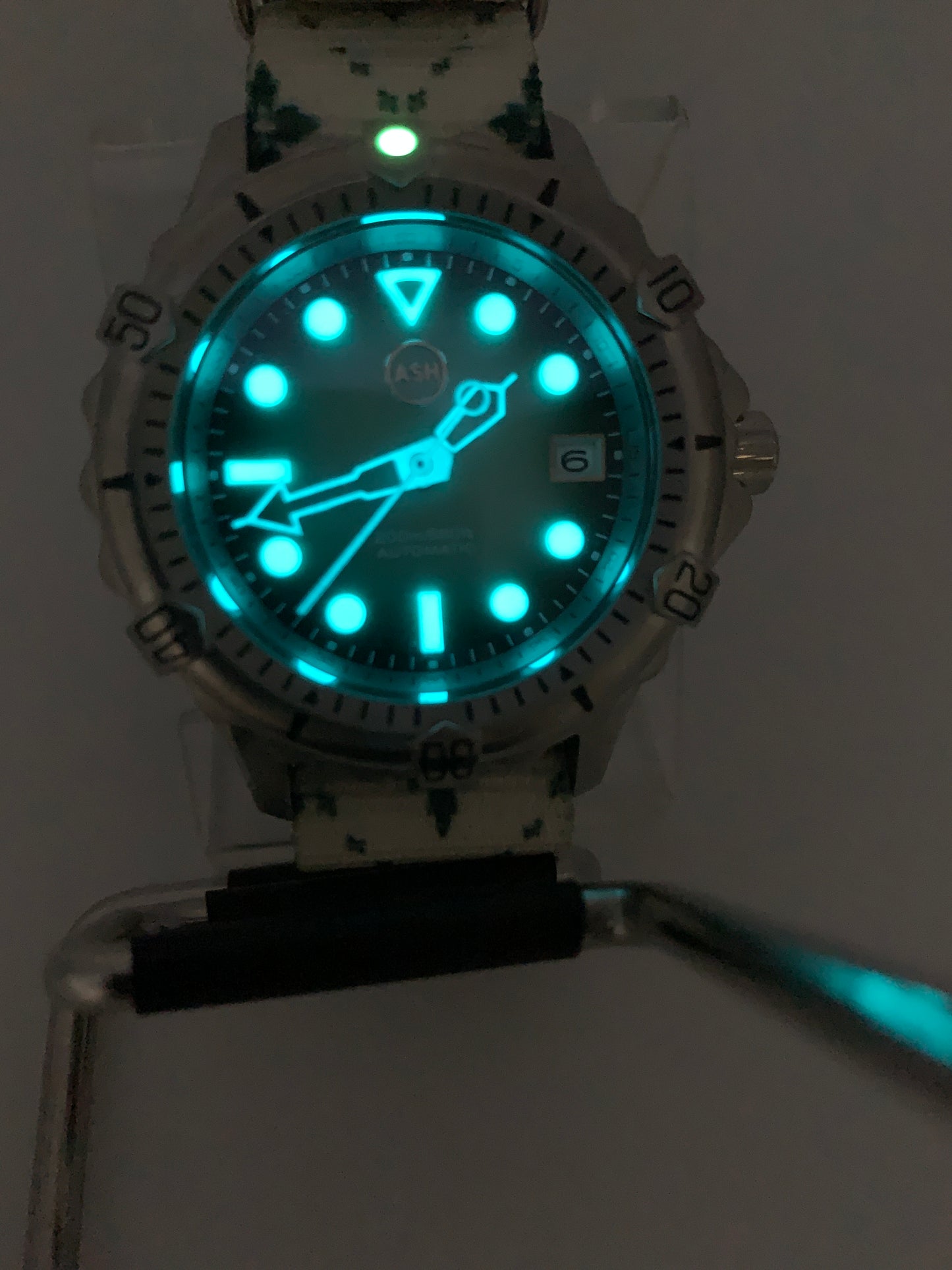 Thymekeeper.  42mm Stainless steel case.  Sapphire crystal. Seiko NH35.