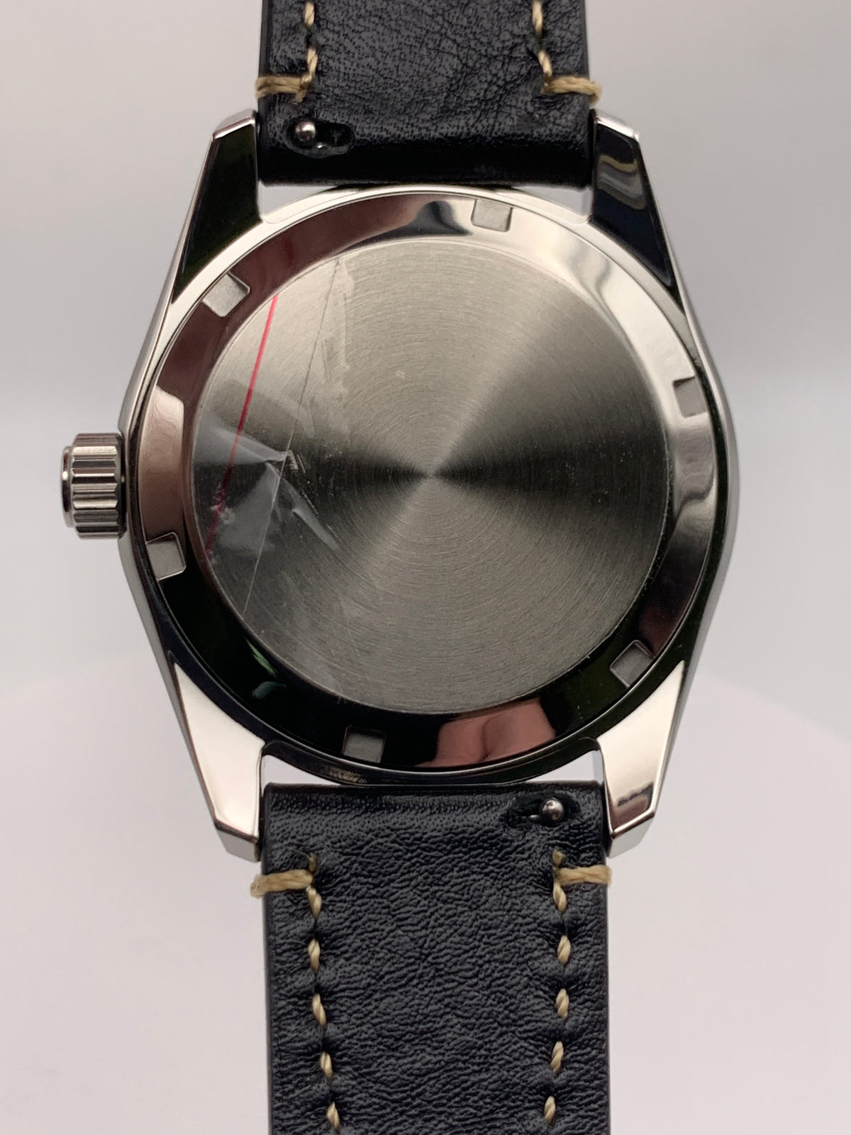 Mustachio 1.1 - 38mm Stainless steel.  Sapphire crystal with AR. Seiko NH38.