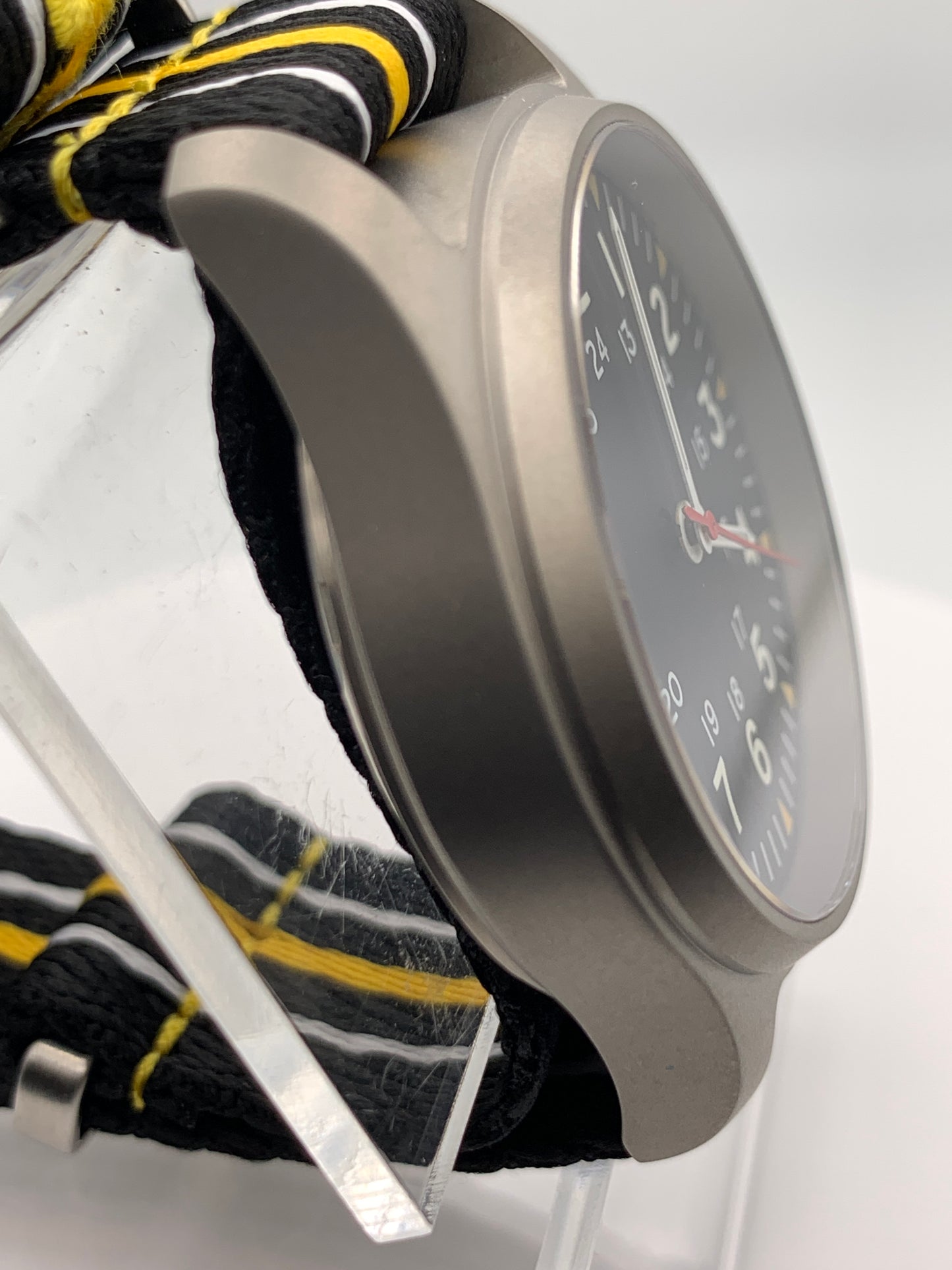 Titanium Field Watch. 39mm. Miyota 2039 Quartz.