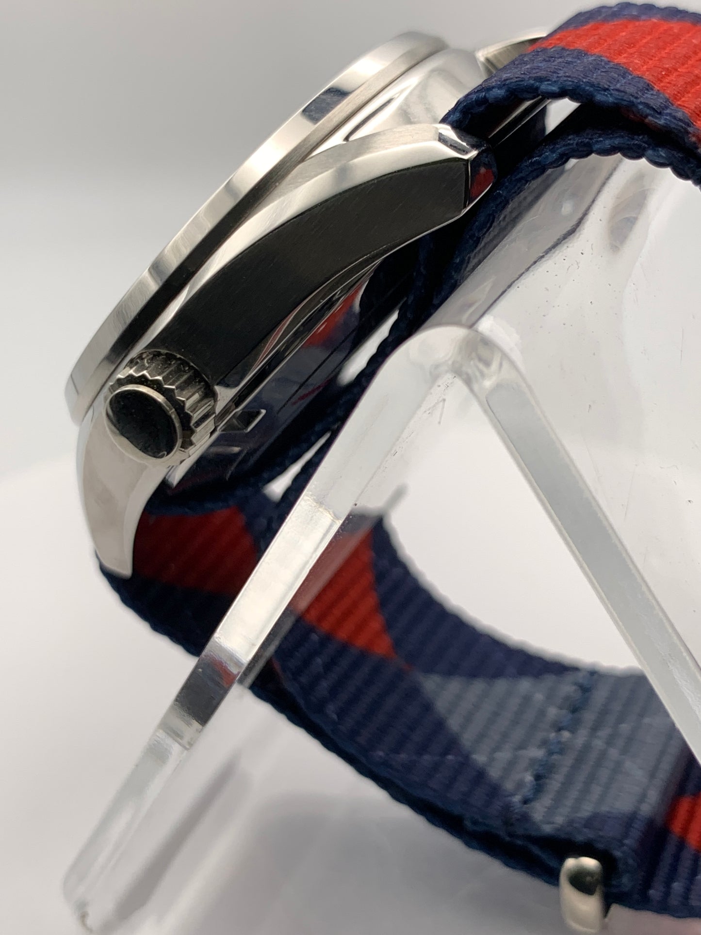 Blue Shift.  38mm Stainless steel. Sapphire crystal.  Seiko NH38.