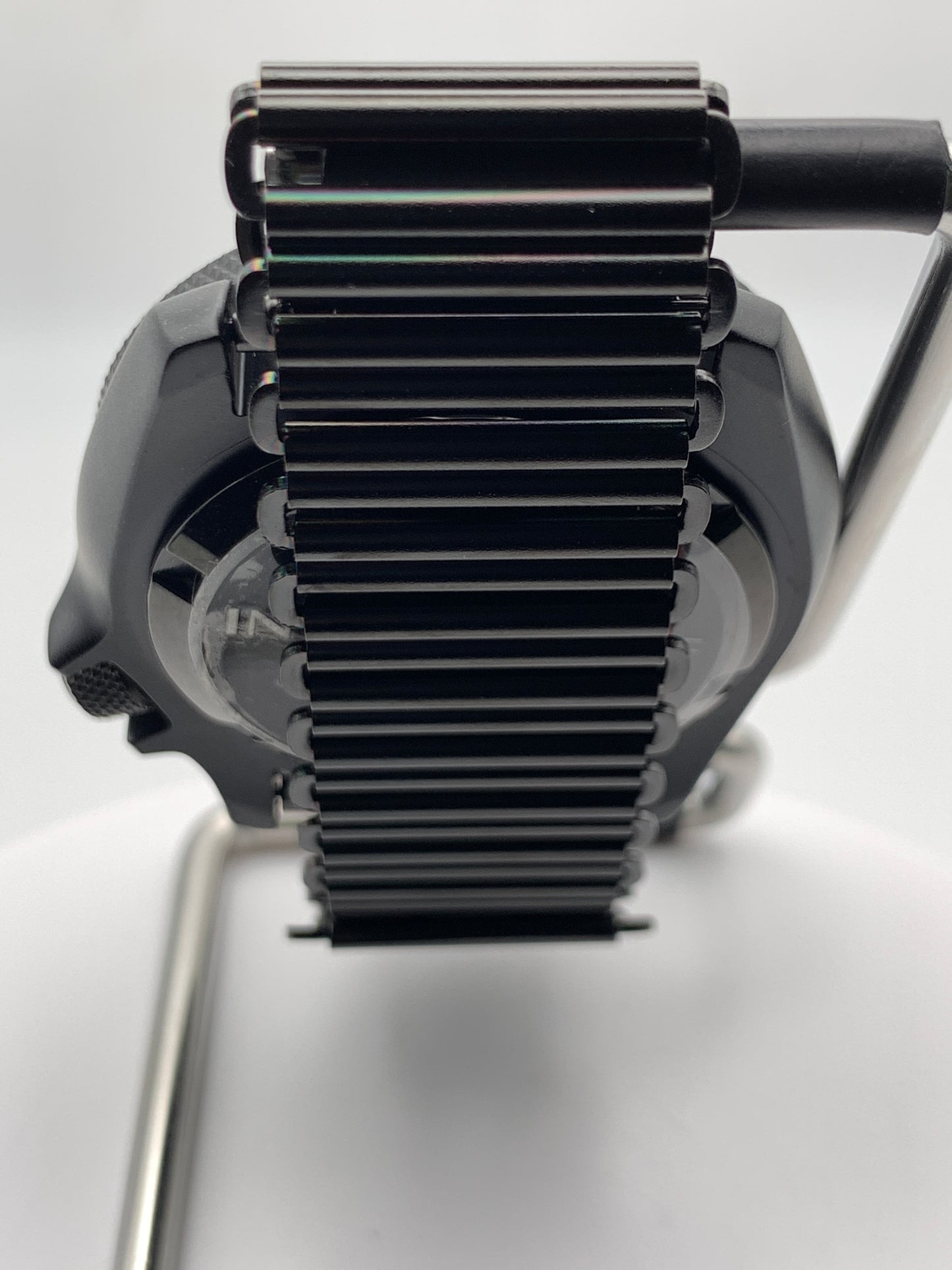 Jason Tribute #4 - 40mm PVD coated stainless steel. Sapphire crystal. Custom dial. Seiko NH38. 5 straps pictured included.