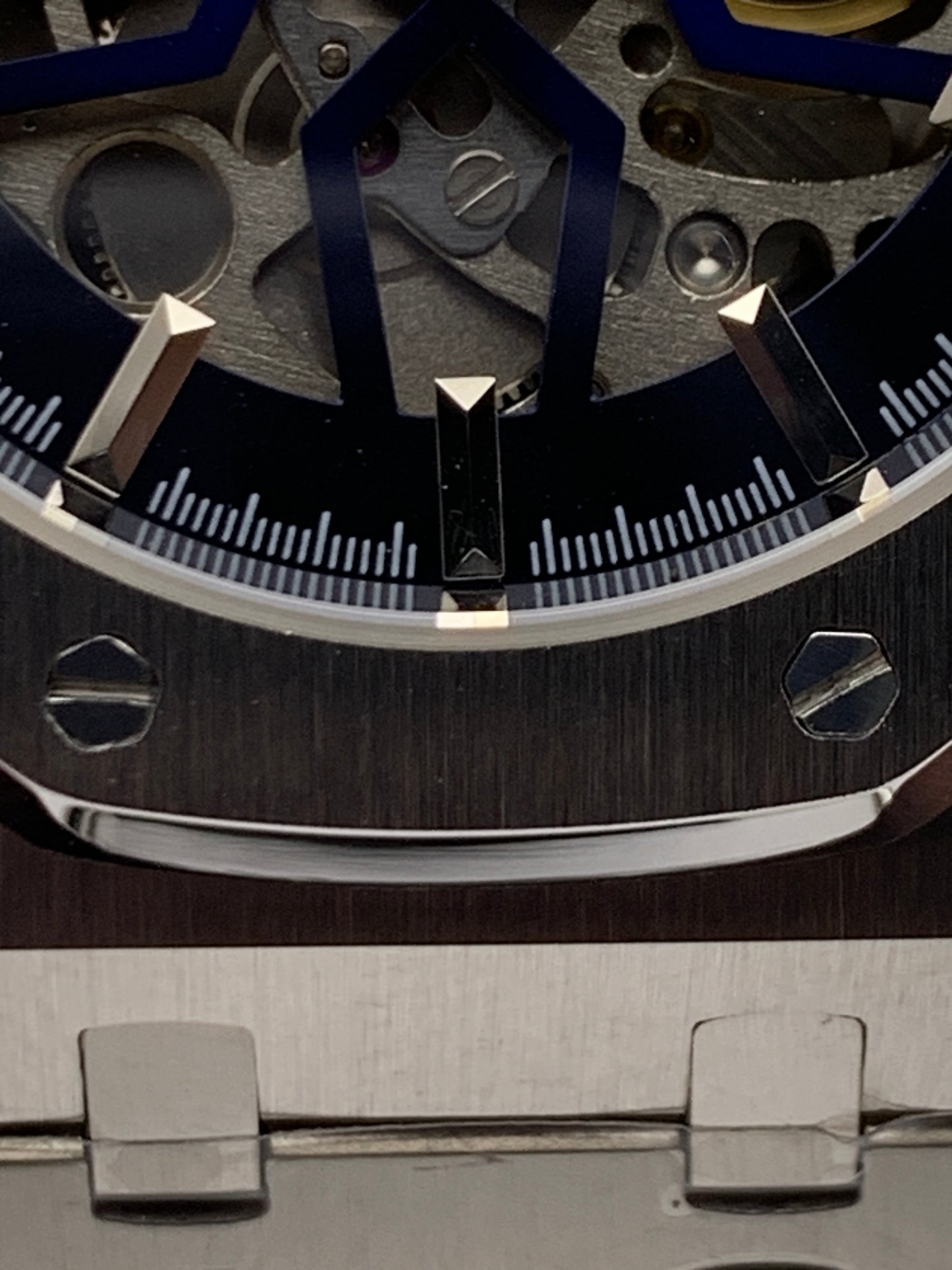 Acorn Lager. 41mm Stainless steel case. Skeleton dial. Seiko NH70 skeleton movement.
