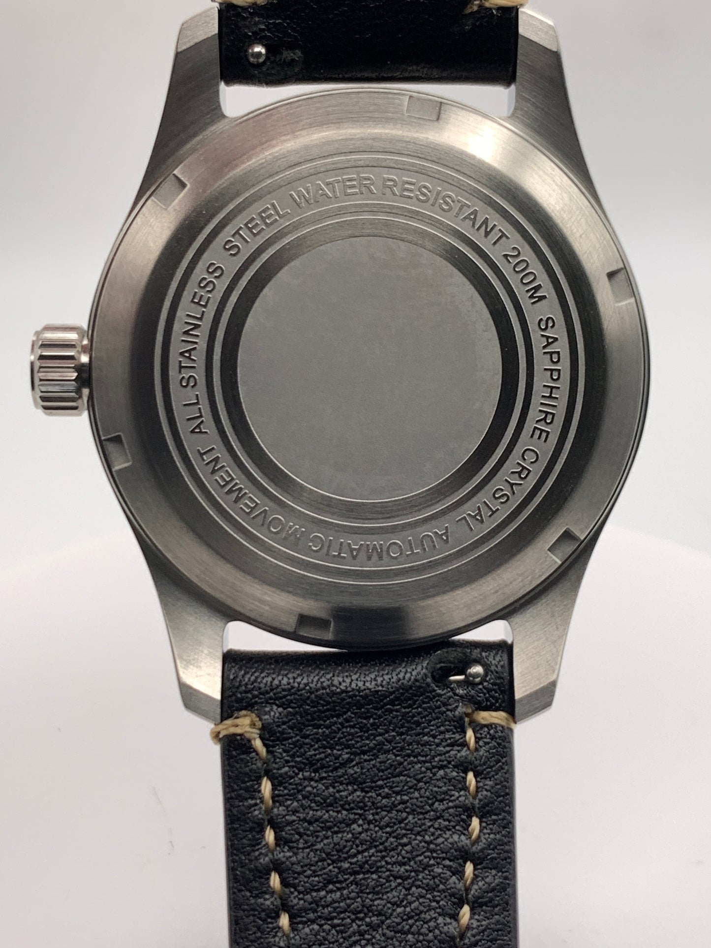Locomotive Breath 1.1 - 39mm stainless steel case.  Sapphire crystal. Seiko NH38.