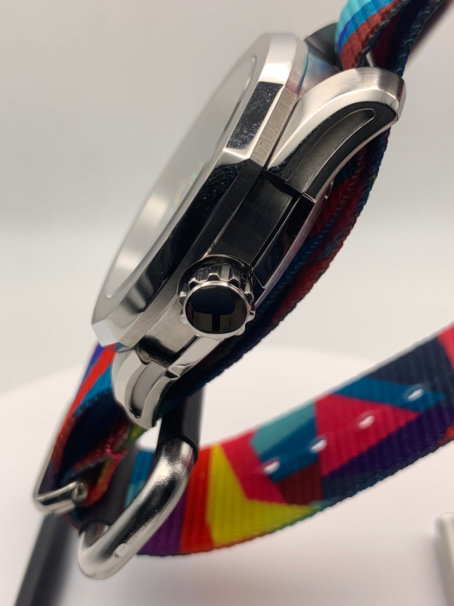 Pygocentrus. 38mm Stainless steel. Sapphire crystal. Seiko NH38.