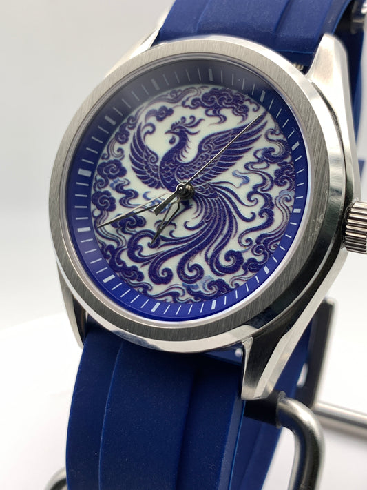 Apotheosis - 40mm stainless steel case. Sapphire crystal. Seiko NH38.