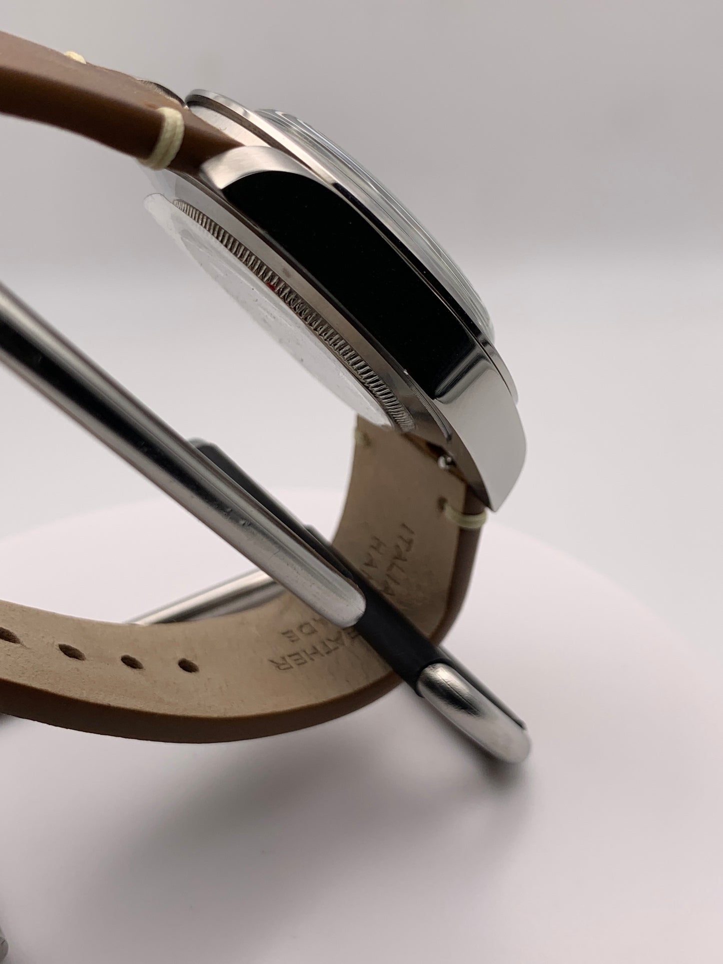 Skillset. Client custom. 40mm Brushed stainless steel case. Double dome mineral glass with AR. Seiko NH35.
