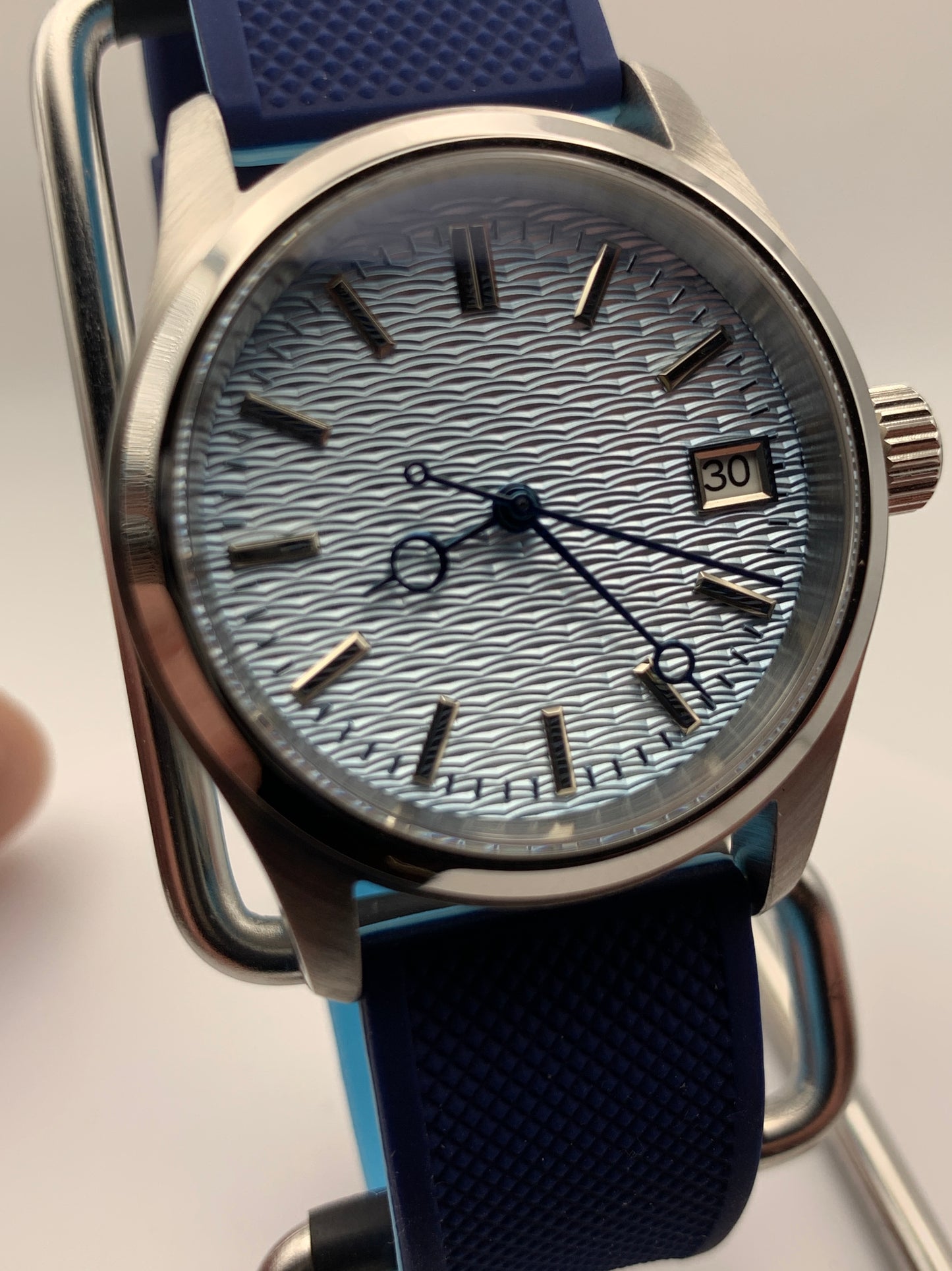 Frosty. 36mm Stainless steel case. Sapphire crystal. Seiko NH35.