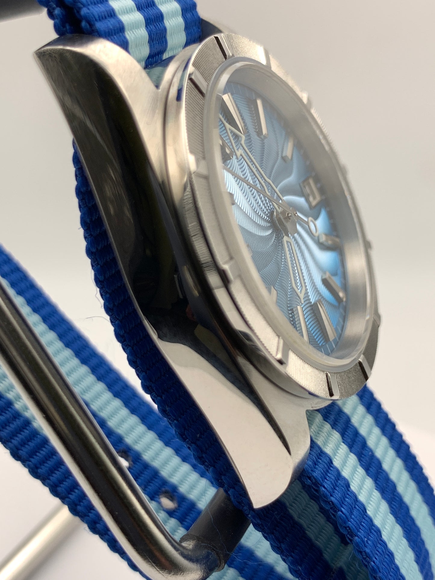 Gyre. 36mm ‘Engine Turned’ stainless steel case. Sapphire crystal. Seiko NH35.