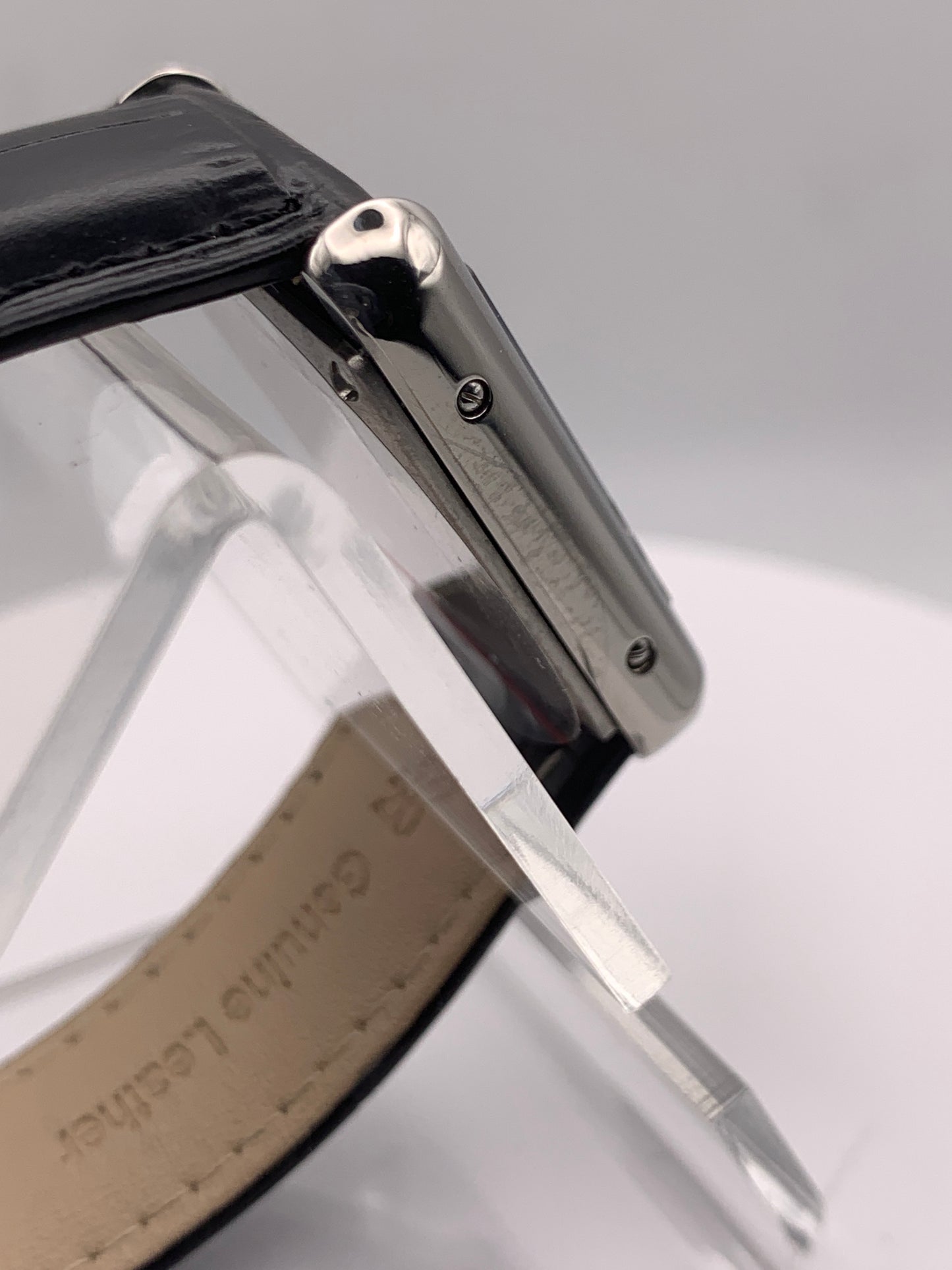Well Rounded. 8.7mm thick. 26mm stainless steel case. 34mm lug to lug. Seiko VJ24 quartz movement.
