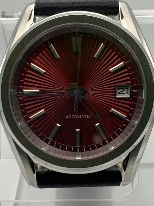 38mm Deep Red Spiral Sunray.