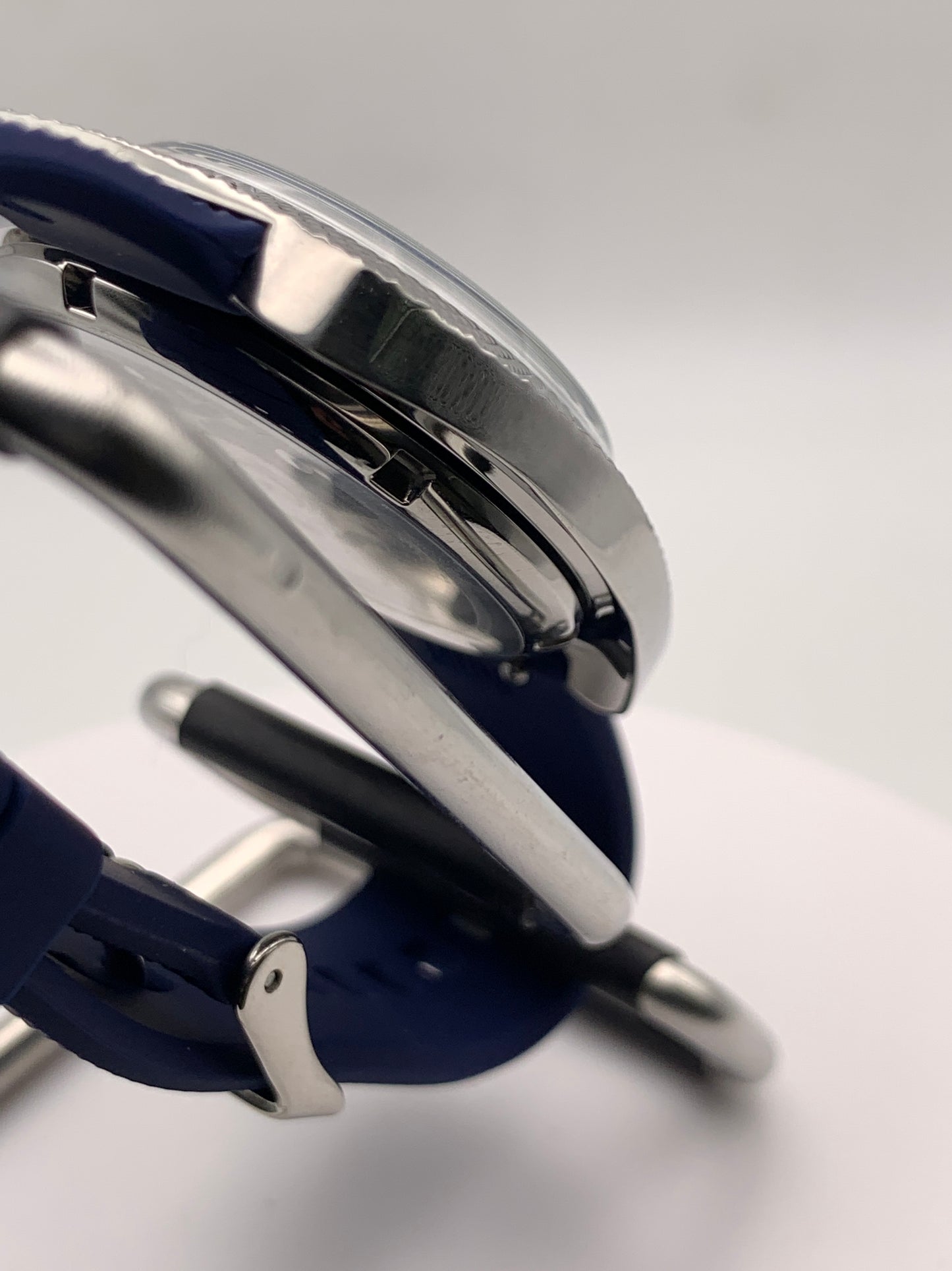 Lily 1.1 - Faceted 37mm stainless steel case. Acrylic domed crystal. Charlotte stone dial.  Seiko NH38.