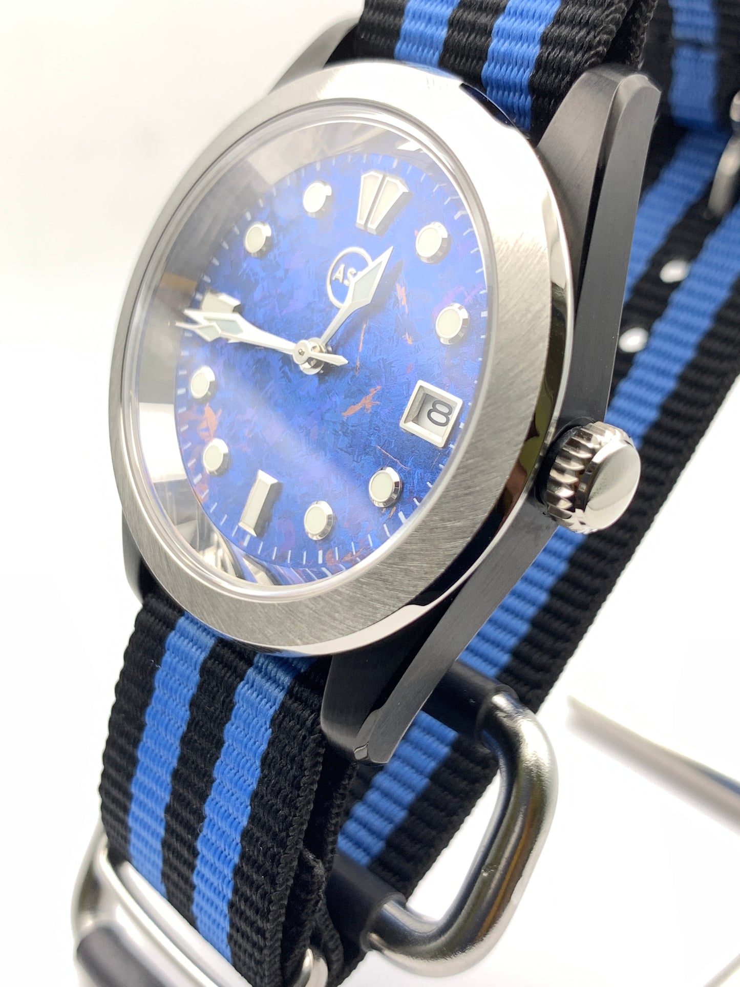 Black Hole Sun - 39mm three piece case. Sapphire crystal. Seiko NH35.