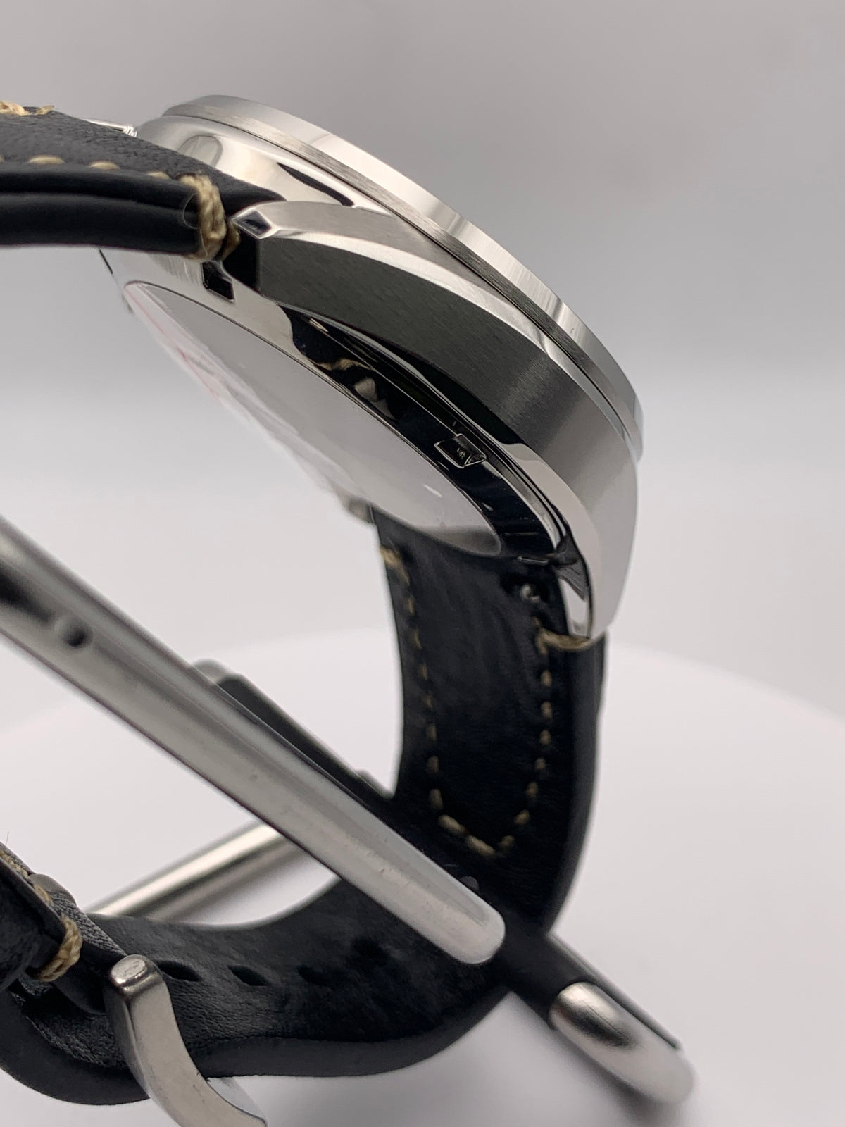 Mustachio 1.1 - 38mm Stainless steel.  Sapphire crystal with AR. Seiko NH38.
